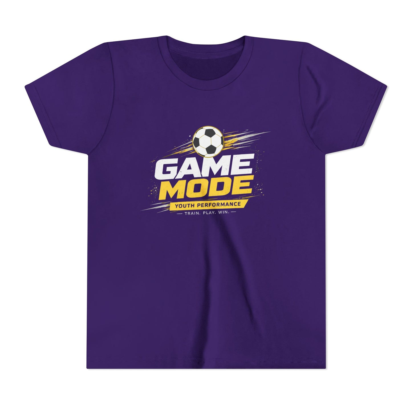 Youth Soccer 'Game Mode' Short Sleeve Tee – Performance Soccer Player Shirt