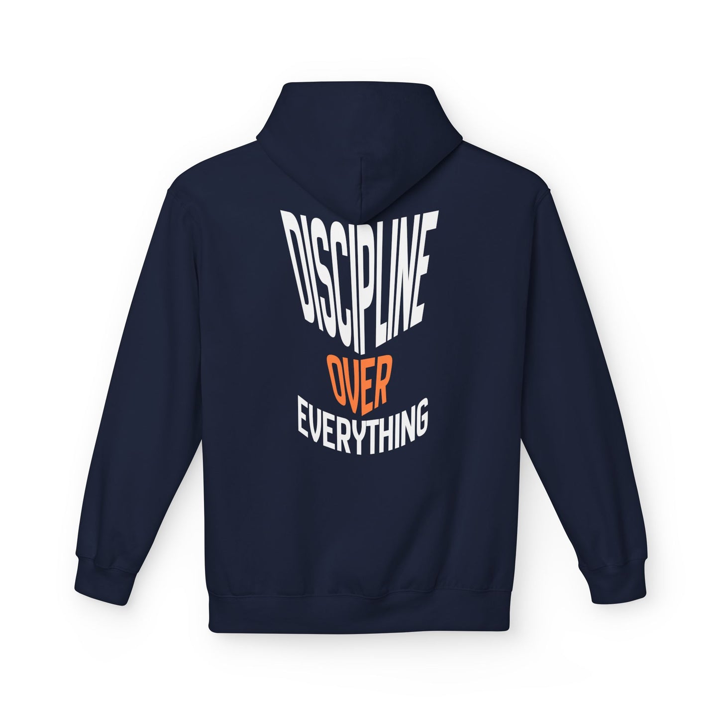 Built Different Hoodie – Discipline Over Everything Gym Hoodie, Motivational Fitness Pullover