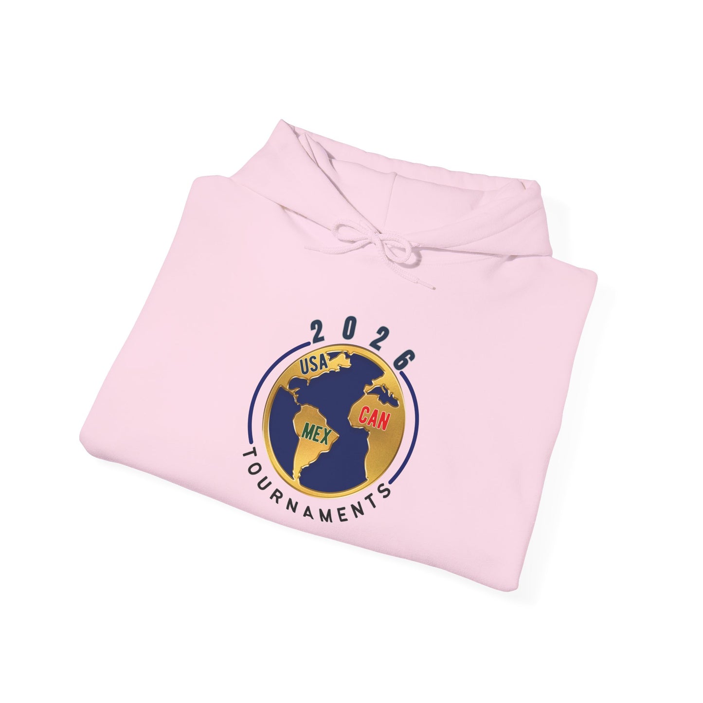 2026 Canada Mexico USA Tournament Hoodie — Map Badge Hoodie