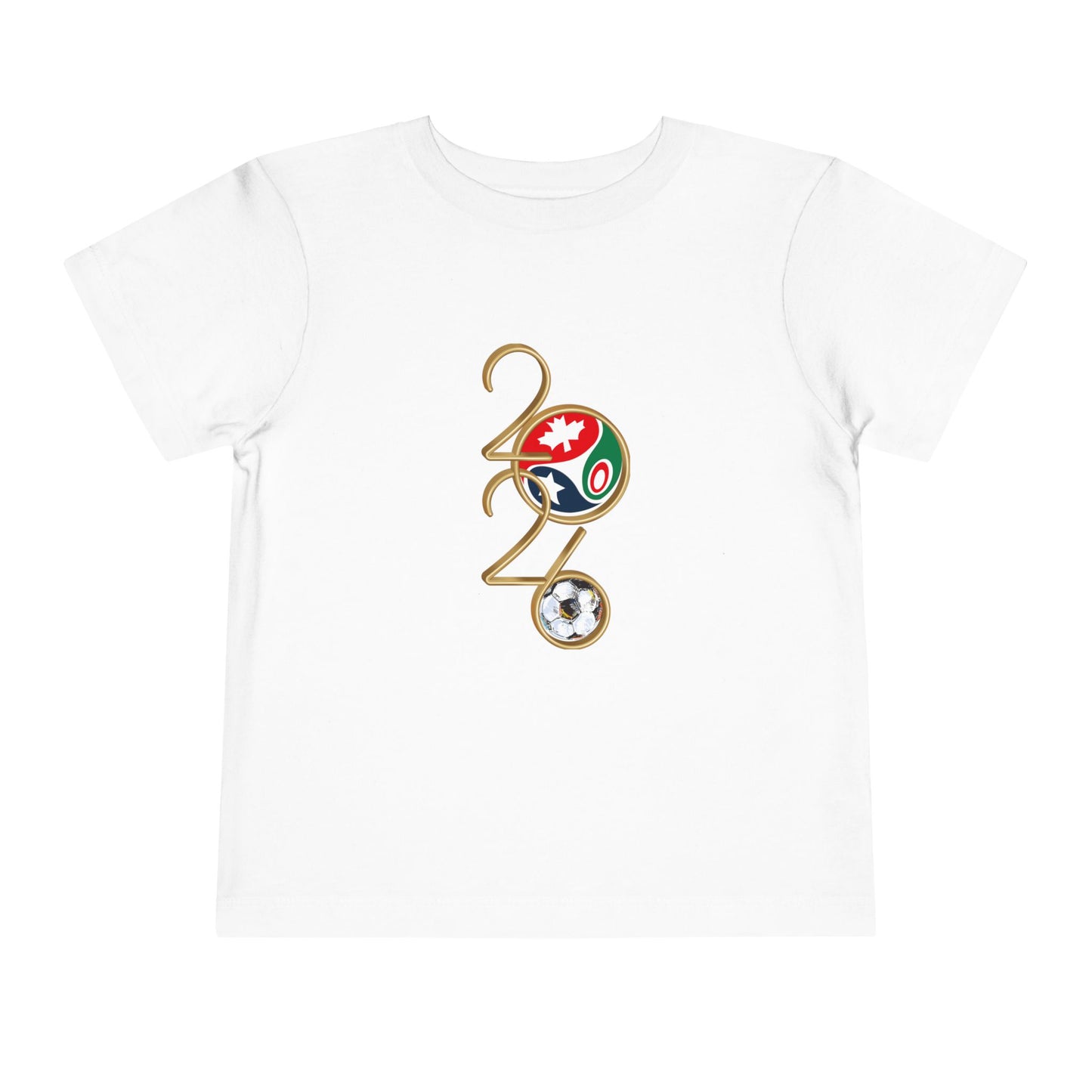 2026 Soccer Toddler Tee - Baby Football Shirt | Soft Kids Sports Apparel