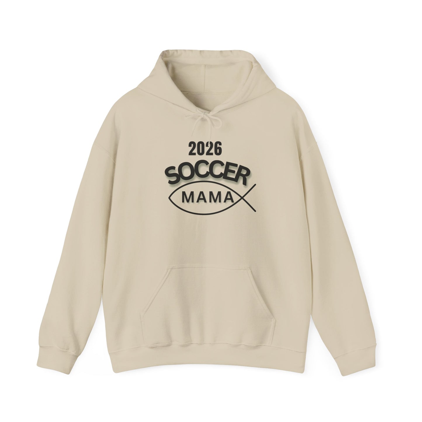 2026 Soccer Mama Hoodie – Mom Soccer Supporter Sweatshirt