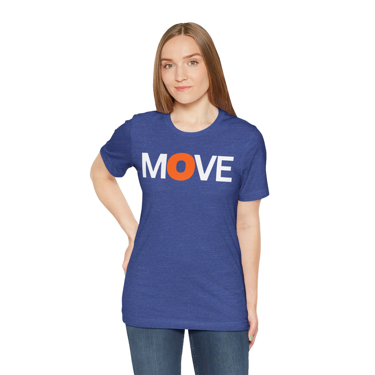 MOVE Graphic Tee — Bold Motivational Exercise Shirt