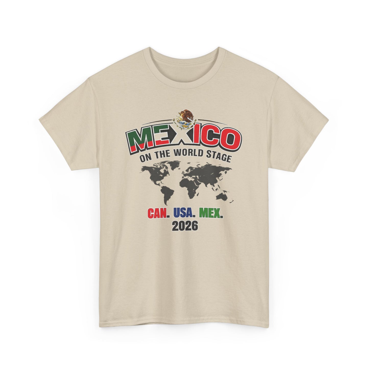 Mexico Soccer 2026 World Stage Tee | Canada Mexico USA Soccer