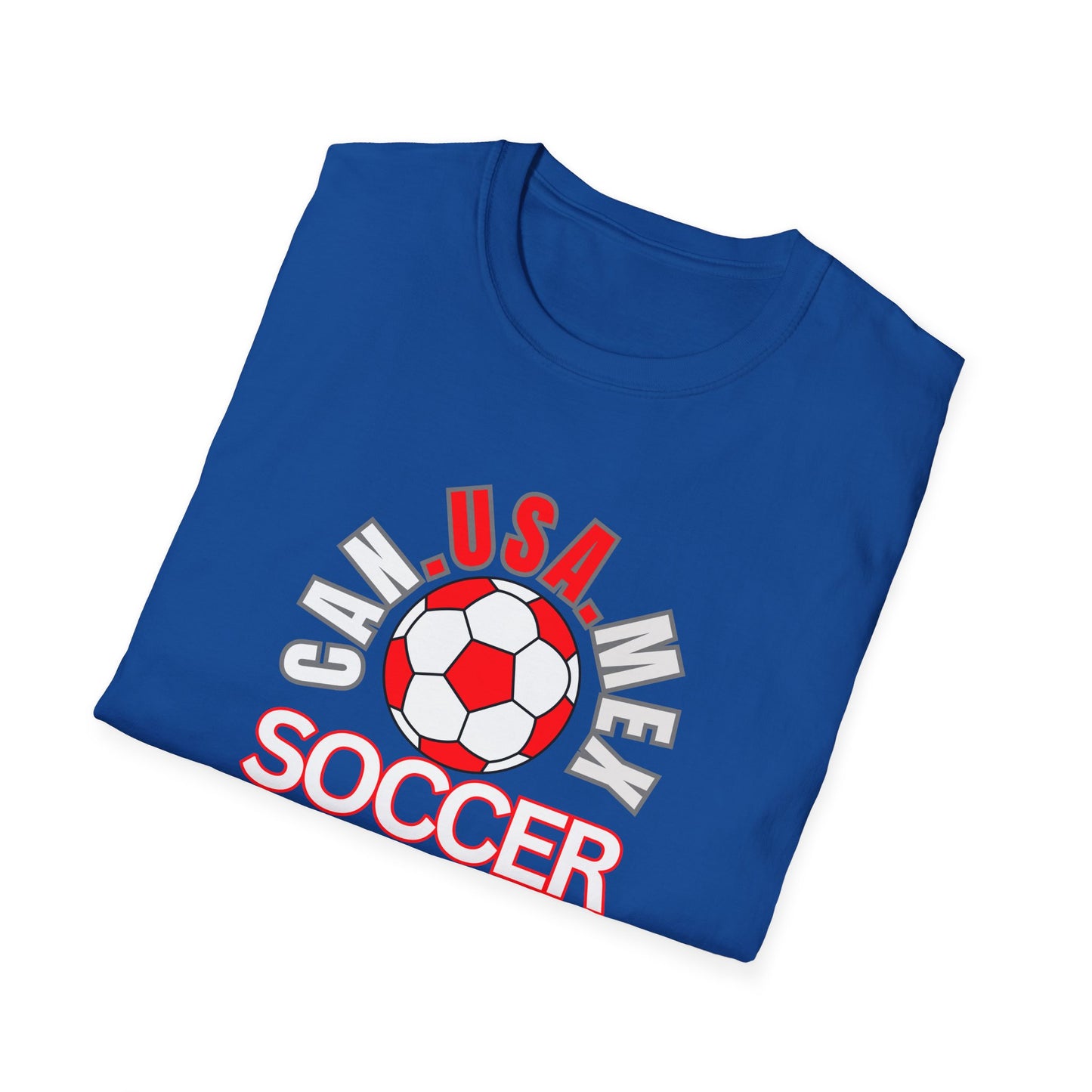 CAN USA MEX 2026 Tee T-Shirt | Soccer Cup Supporters