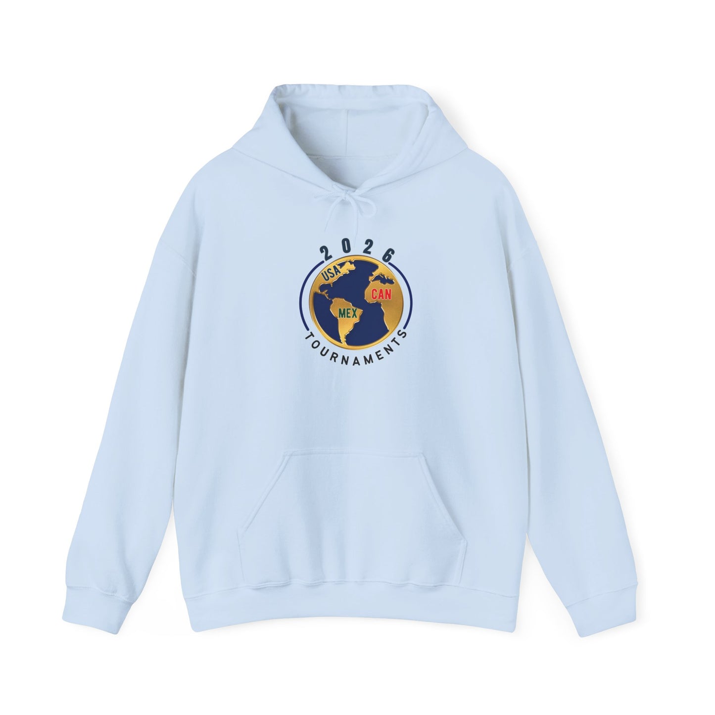 2026 Canada Mexico USA Tournament Hoodie — Map Badge Hoodie