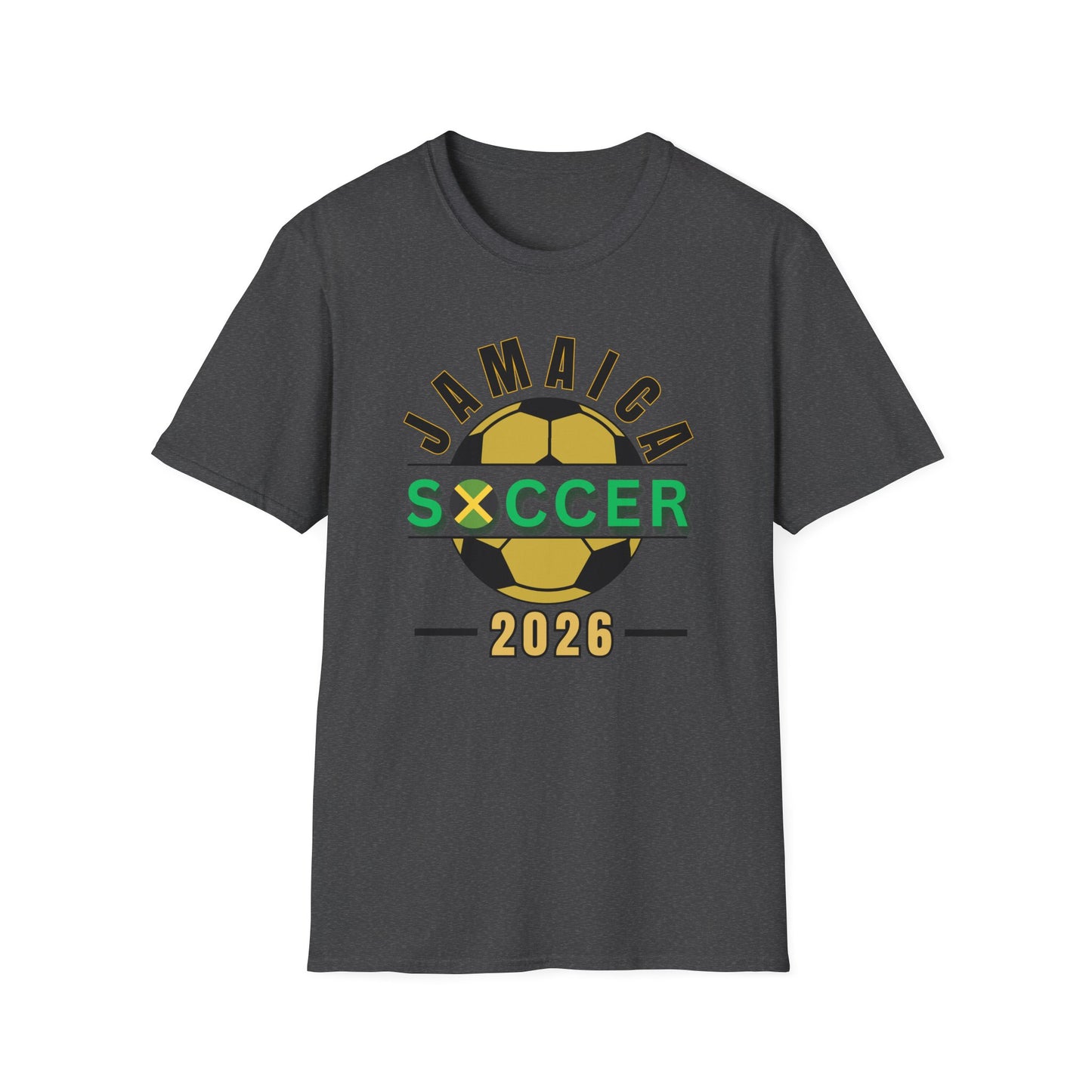 Jamaica Soccer 2026 T-Shirt | Jamaica Football Jersey Design