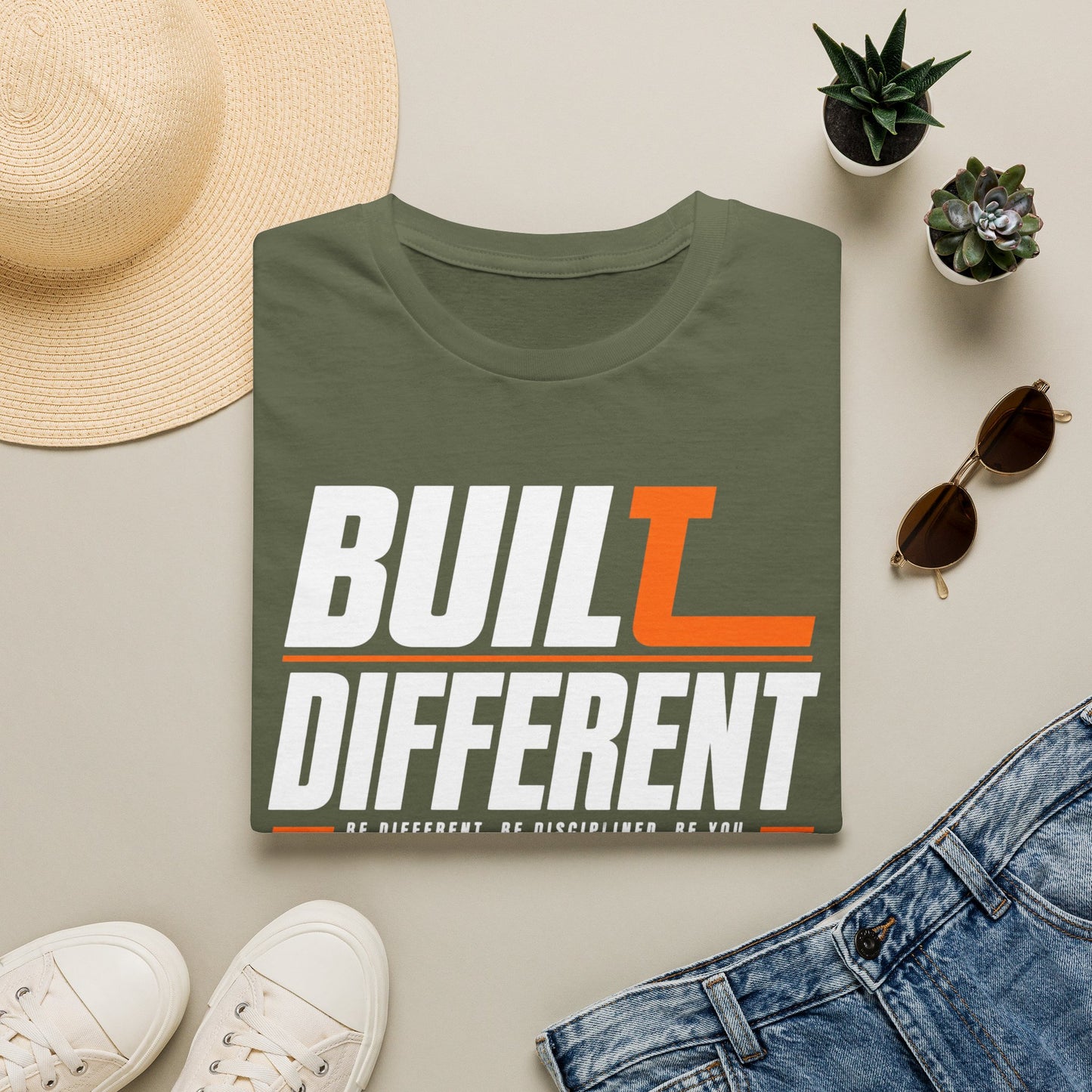 Built Different T-Shirt — Bold Graphic Tee