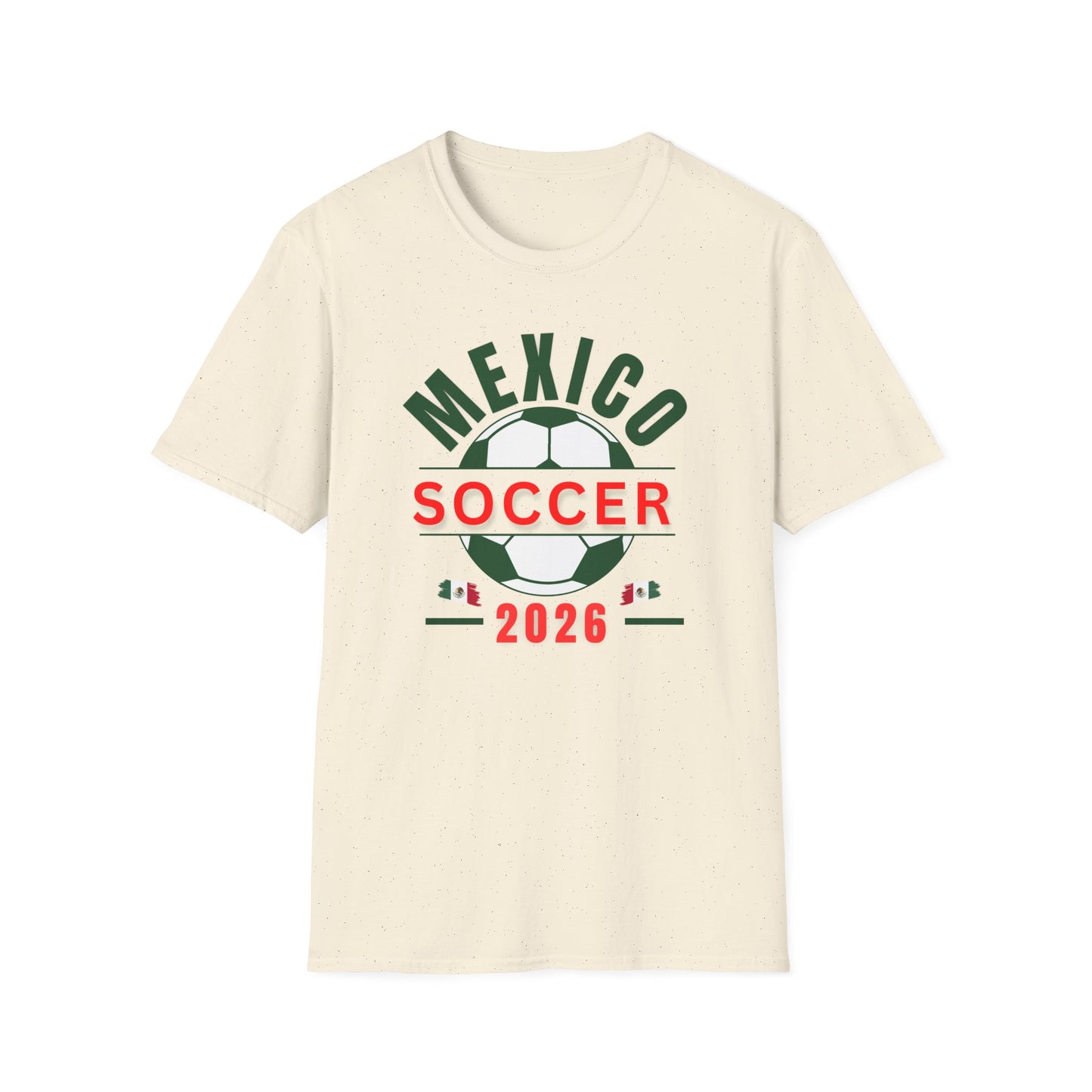 Mexico Soccer 2026 Jersey T-Shirt | Mexico Football Design