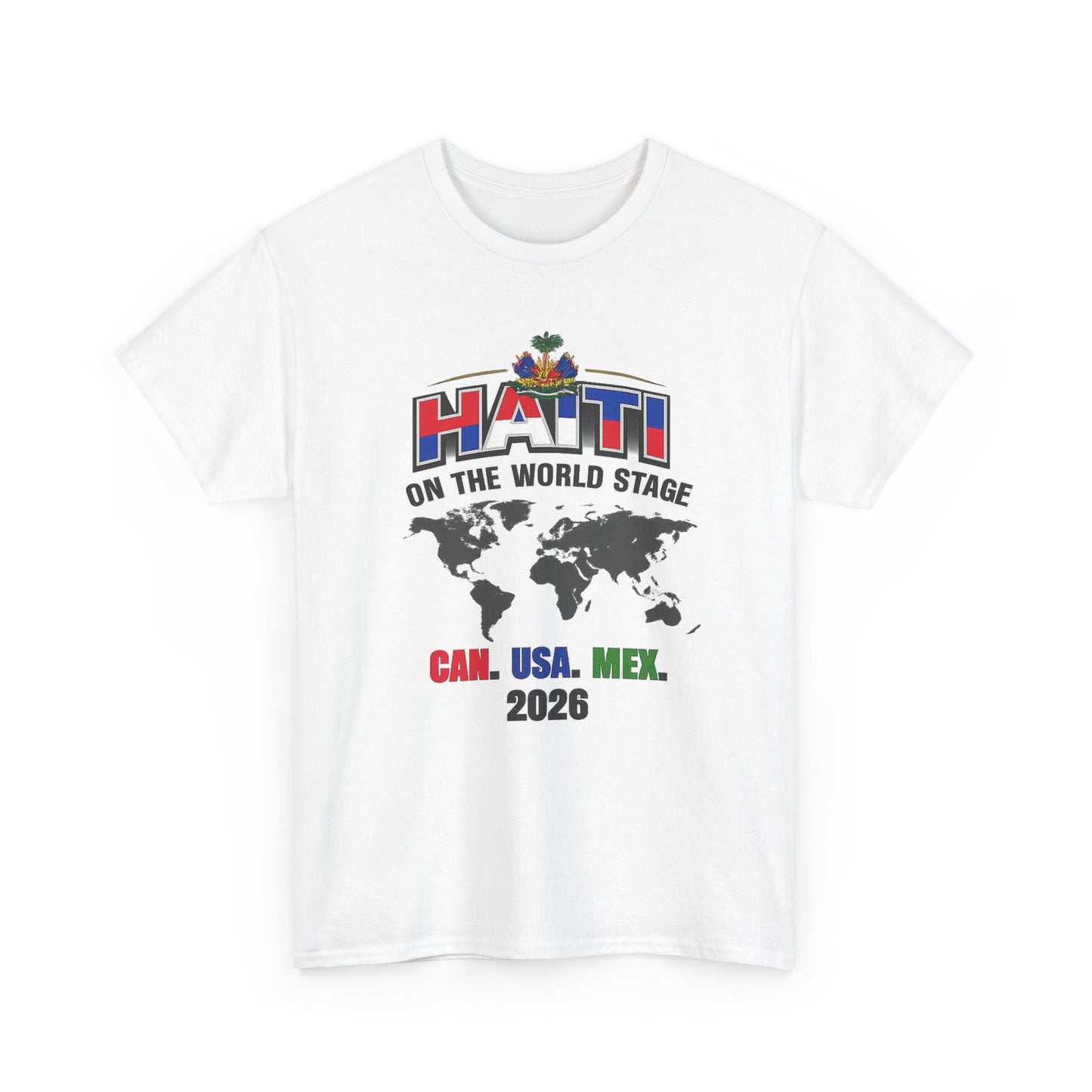 Haiti Soccer 2026 World Stage Tee | Canada Mexico USA Soccer