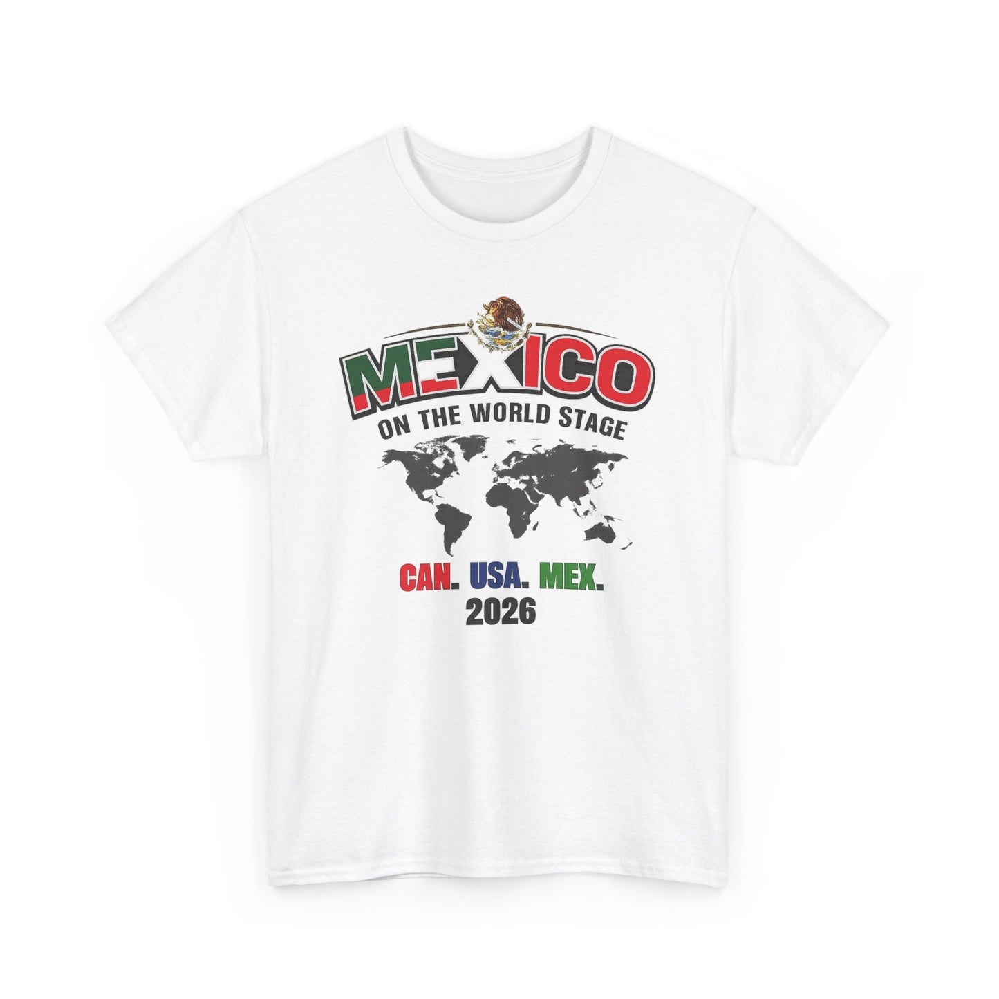 Mexico Soccer 2026 World Stage Tee | Canada Mexico USA Soccer