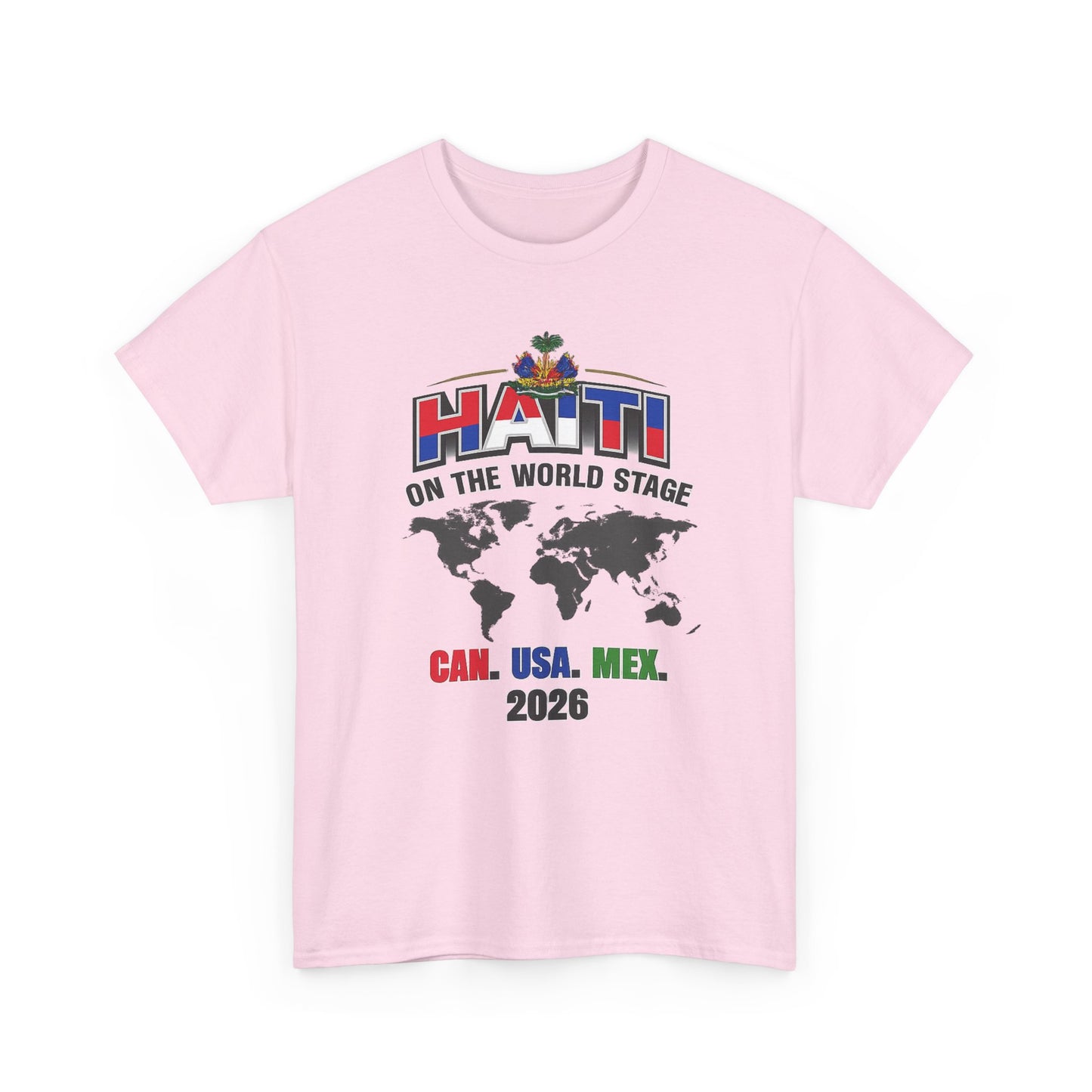 Haiti Soccer 2026 World Stage Tee | Canada Mexico USA Soccer