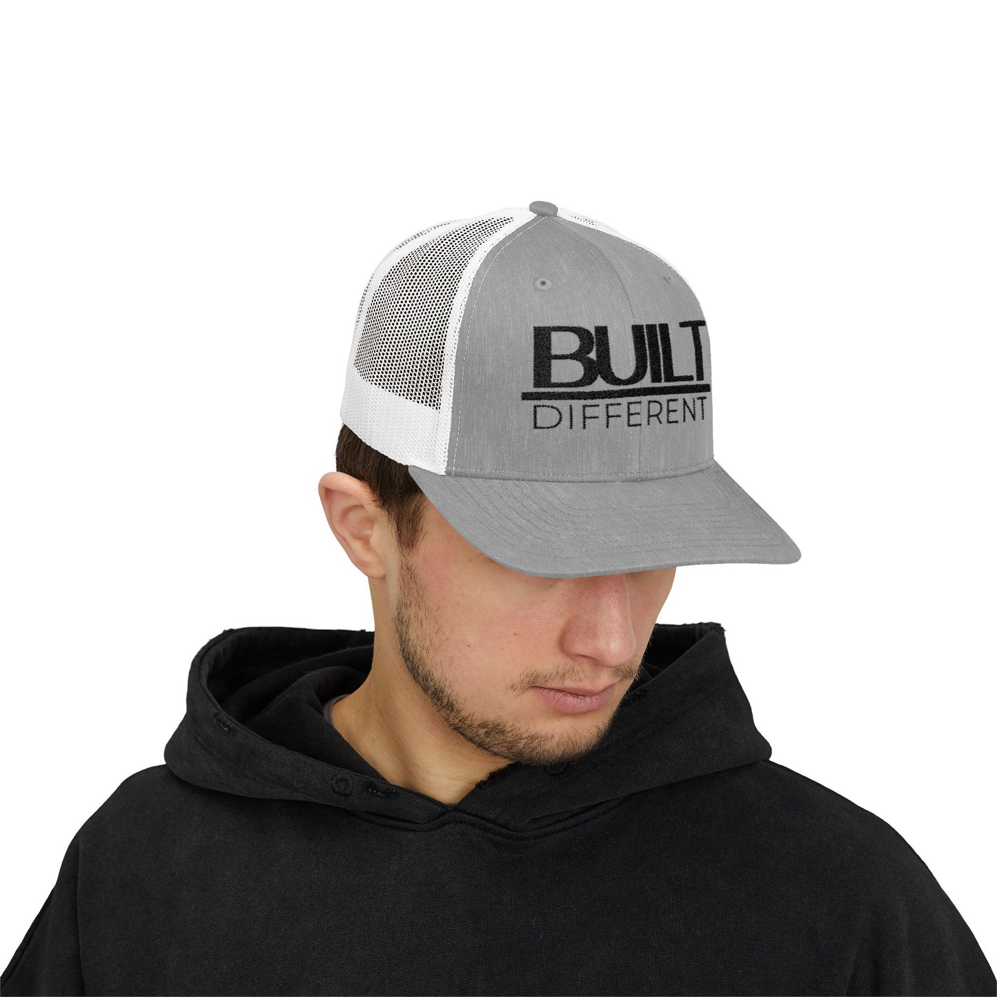 Built Different Snapback Trucker Cap