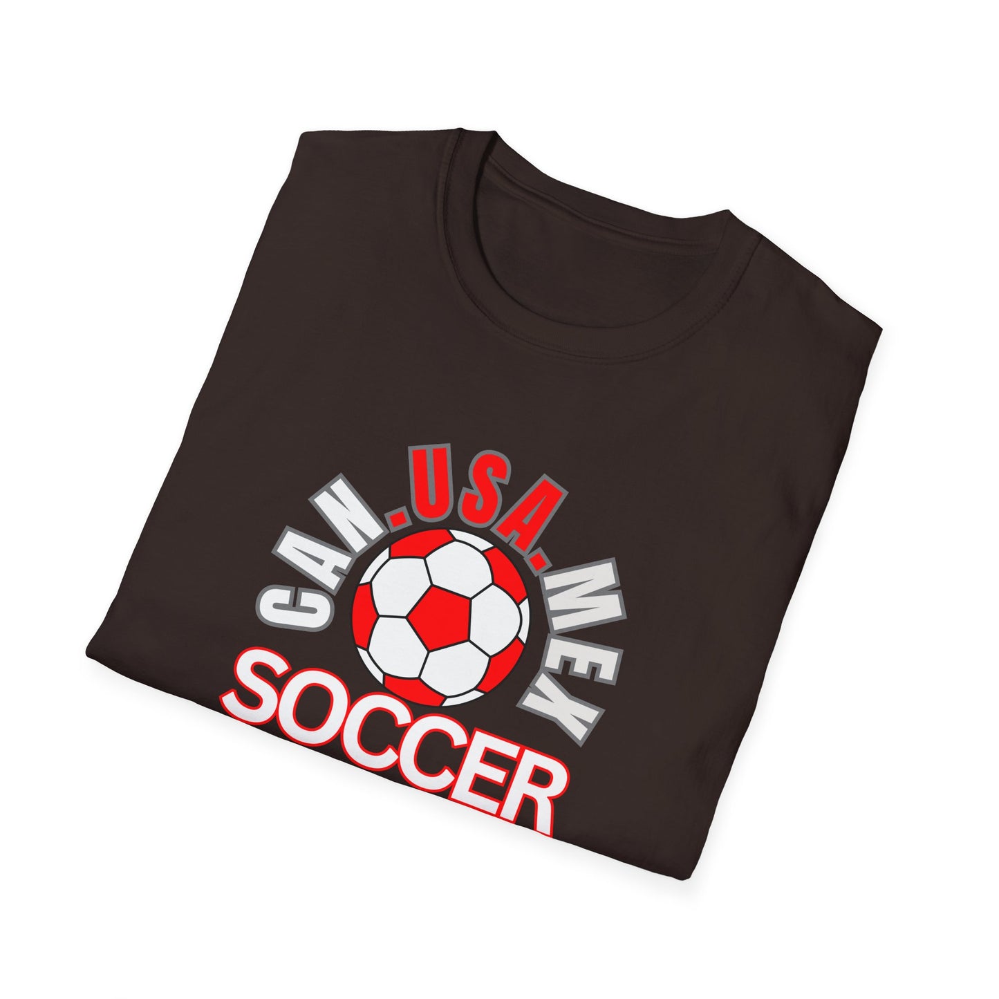 CAN USA MEX 2026 Tee T-Shirt | Soccer Cup Supporters