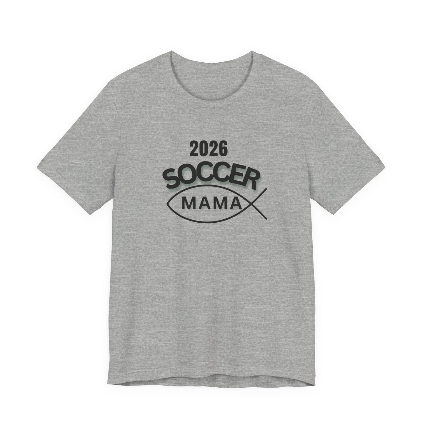 Soccer Mama 2026 T-Shirt — Women's/Coach Supporter Soccer Mom Tee