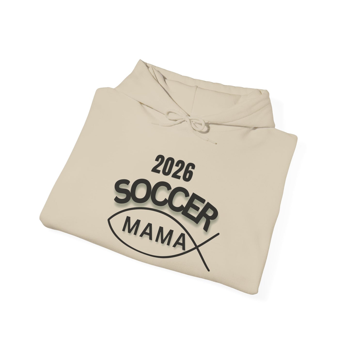 2026 Soccer Mama Hoodie – Mom Soccer Supporter Sweatshirt