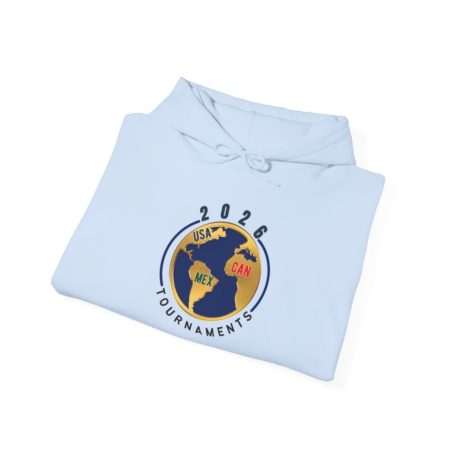 2026 Canada Mexico USA Tournament Hoodie — Map Badge Hoodie