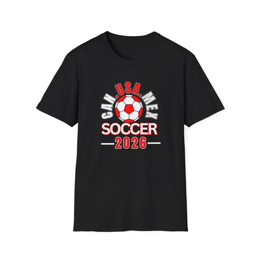 CAN USA MEX 2026 Tee T-Shirt | Soccer Cup Supporters