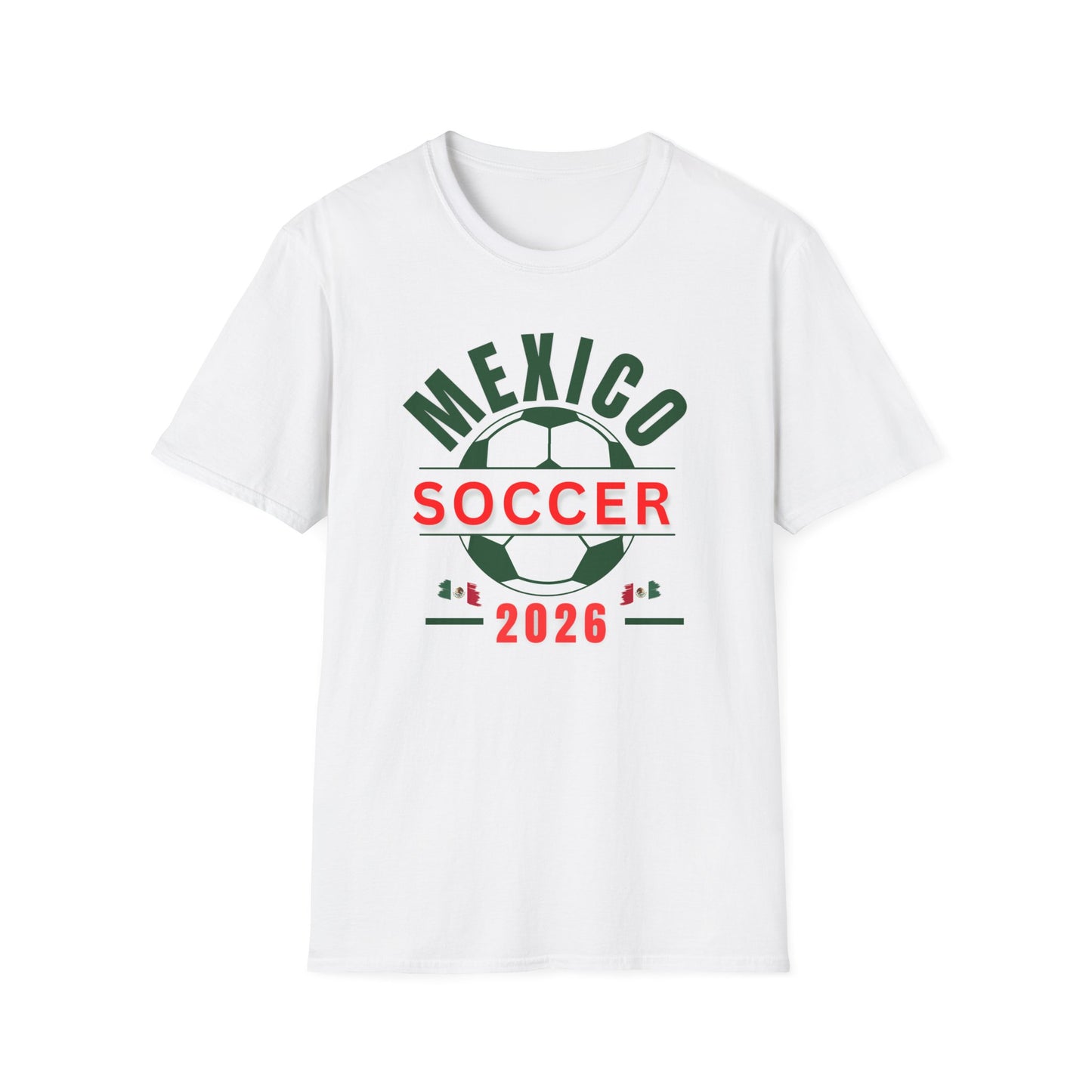 Mexico Soccer 2026 Jersey T-Shirt | Mexico Football Design