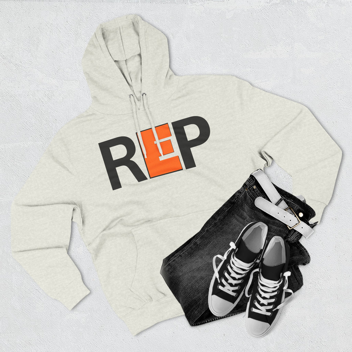 REP Graphic Hoodie – Bold Gym & Fitness Fleece Pullover