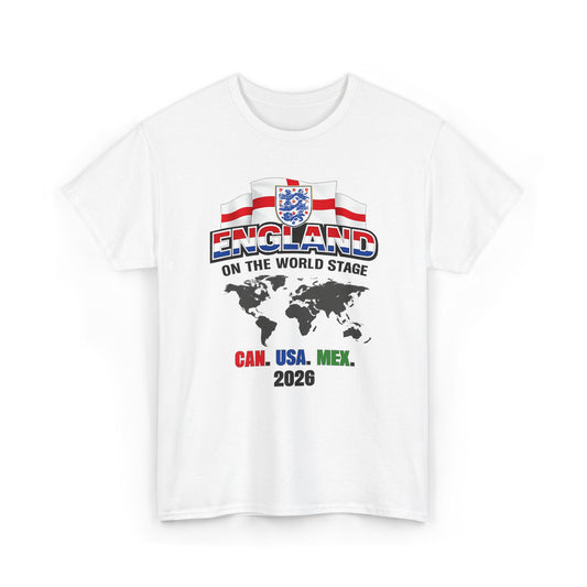 England Soccer 2026 World Stage Tee | Canada Mexico USA Soccer