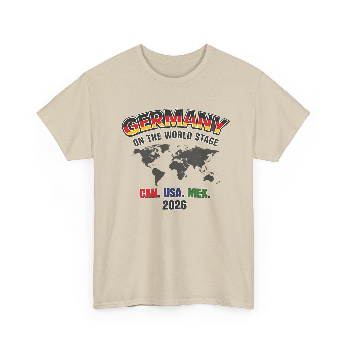 Germany Soccer 2026 Tee | World Stage Football Shirt | CAN USA MEX International Pride