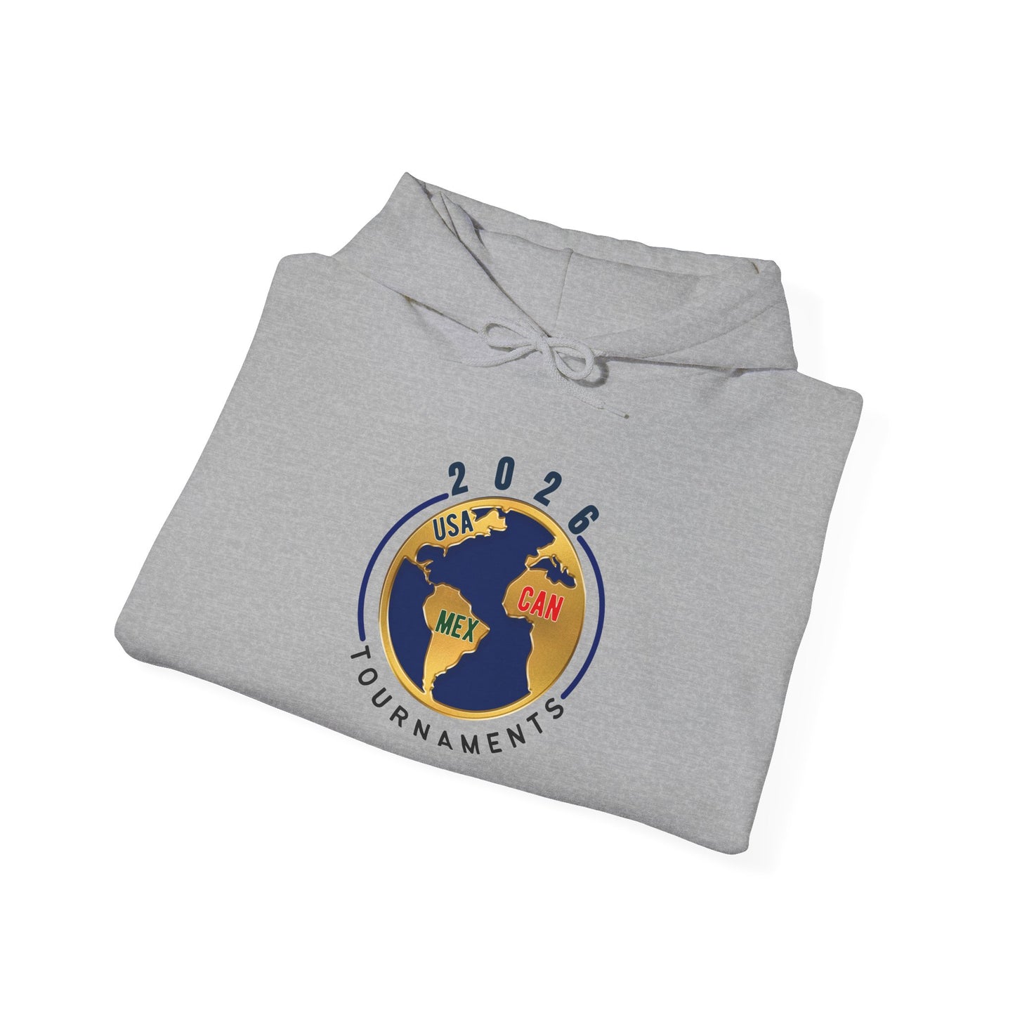 2026 Canada Mexico USA Tournament Hoodie — Map Badge Hoodie