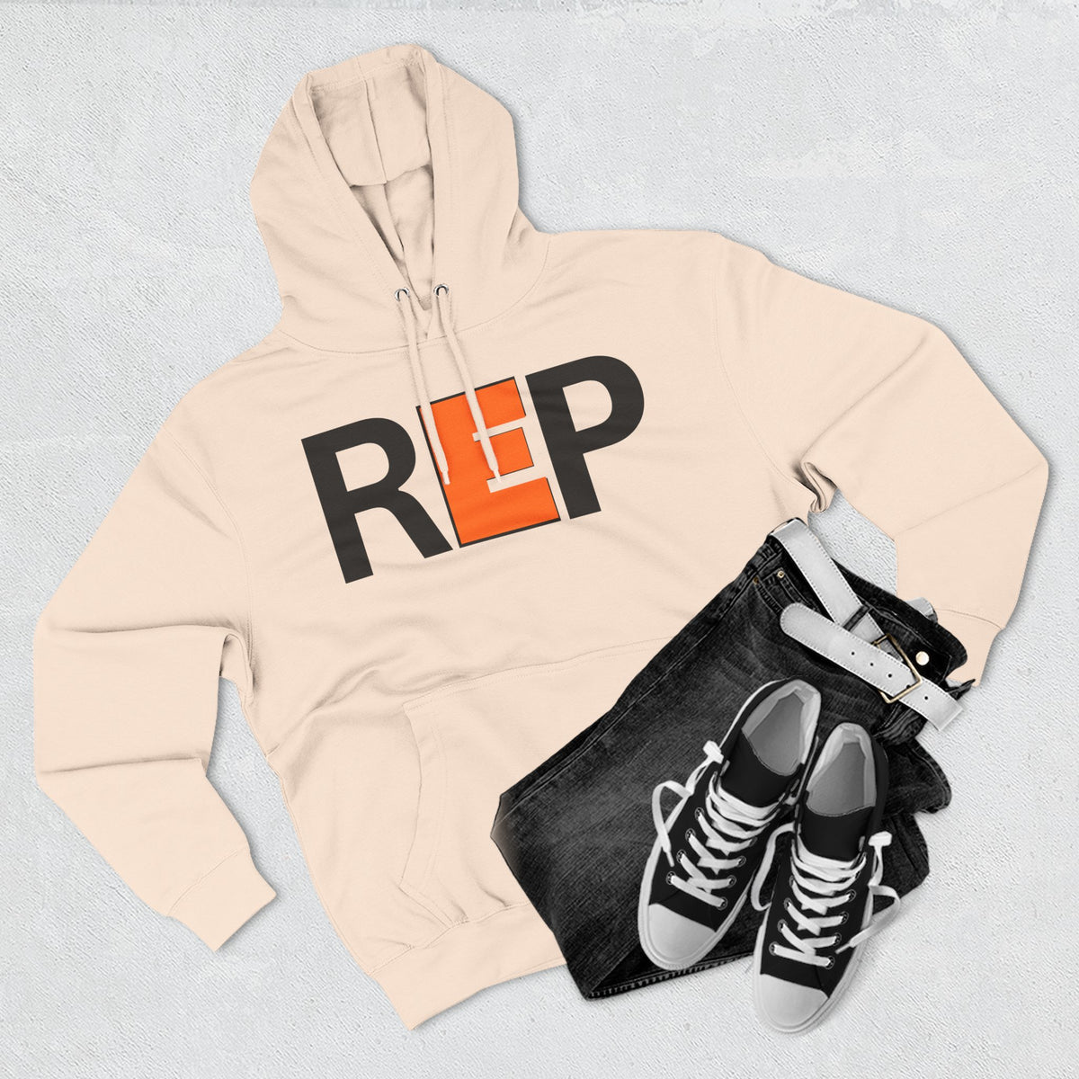 REP Graphic Hoodie – Bold Gym & Fitness Fleece Pullover