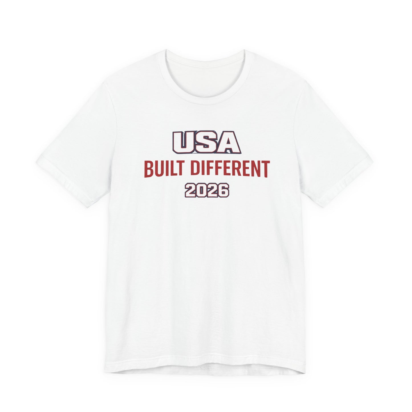 USA Built Different 2026 Tee
