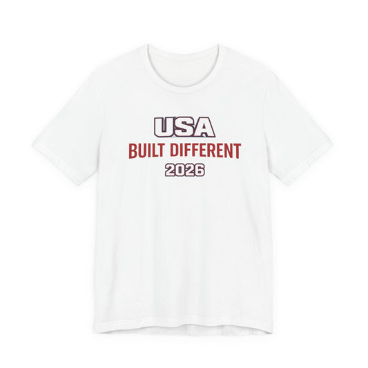 USA Built Different 2026 Tee