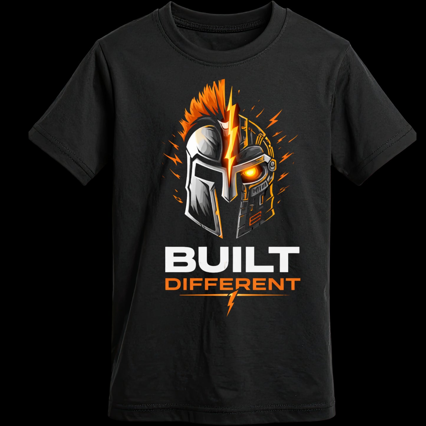 Built Different T-Shirt — Motivational Gym Graphic Tee