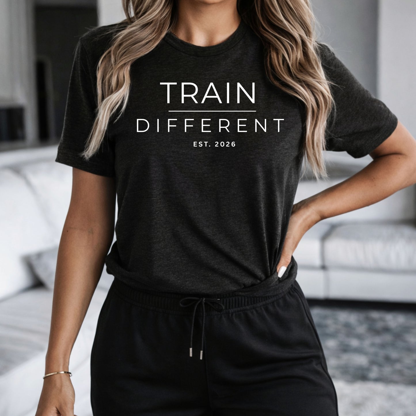 Train Different Tee — Motivational Fitness T‑Shirt (Est. 2026)