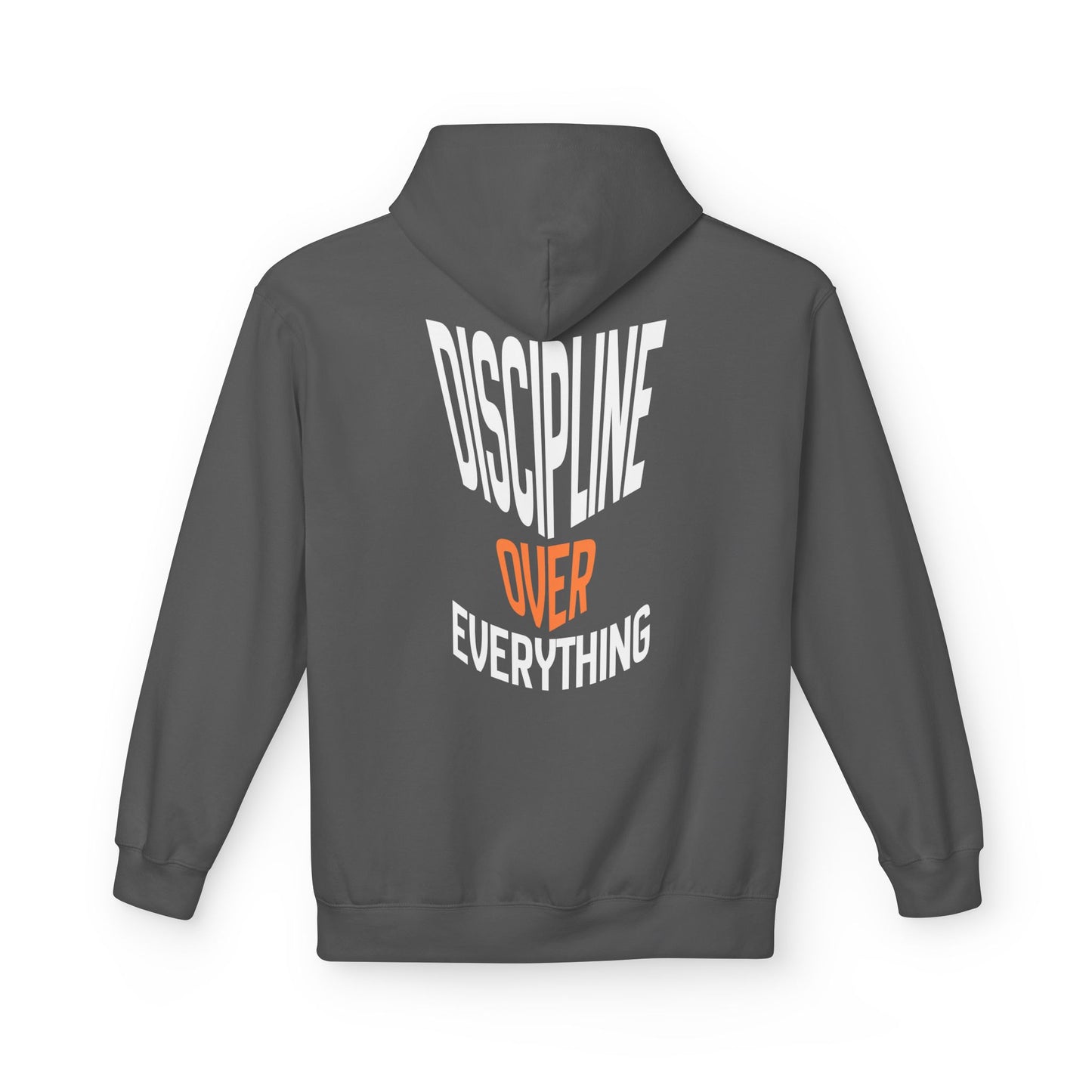 Built Different Hoodie – Discipline Over Everything Gym Hoodie, Motivational Fitness Pullover
