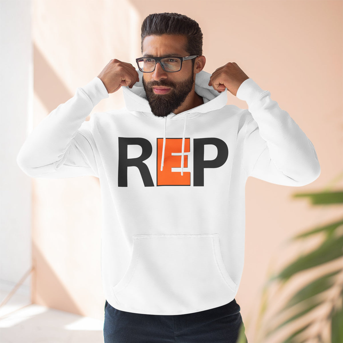 REP Graphic Hoodie – Bold Gym & Fitness Fleece Pullover