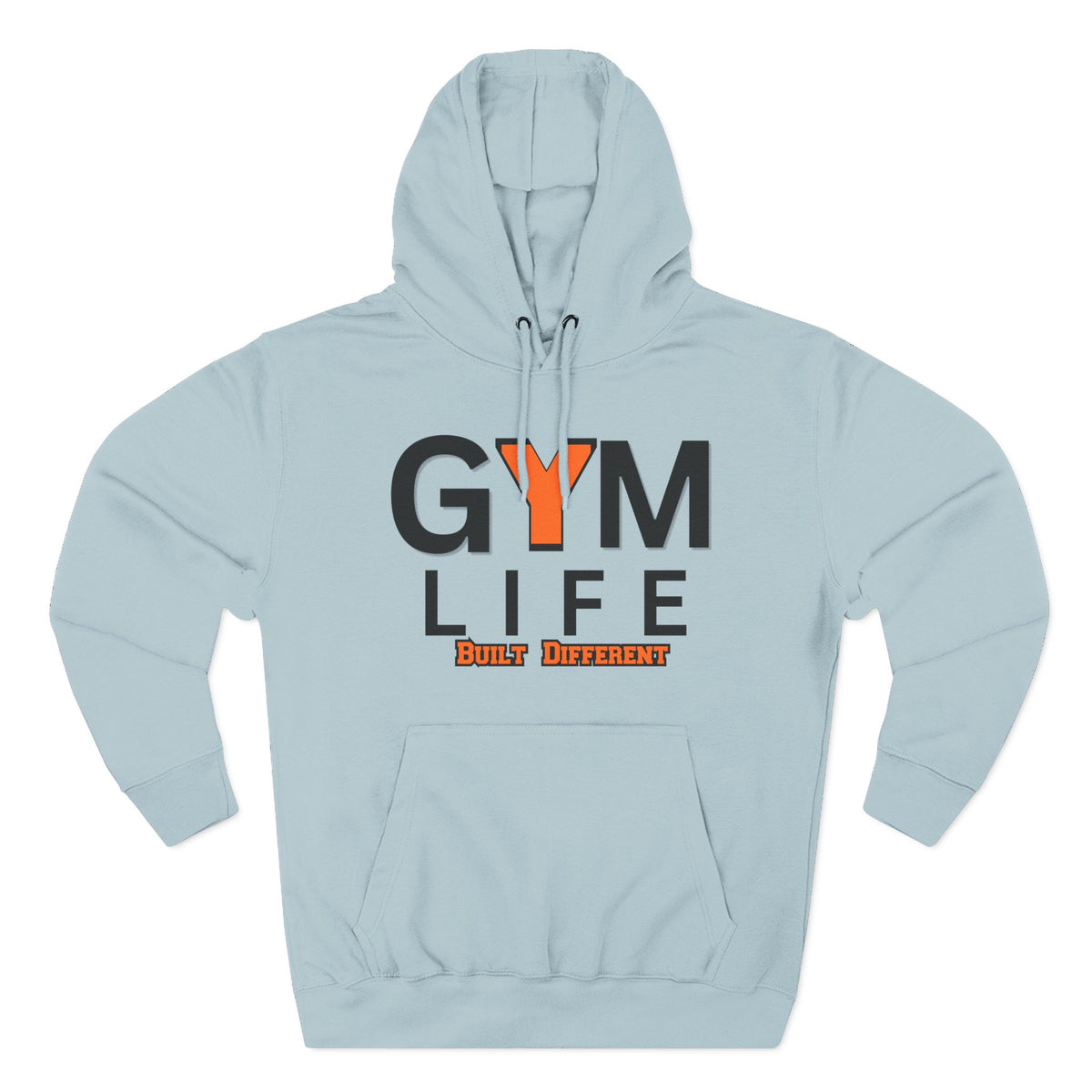 Gym Life Hoodie — Built Different Fitness Pullover