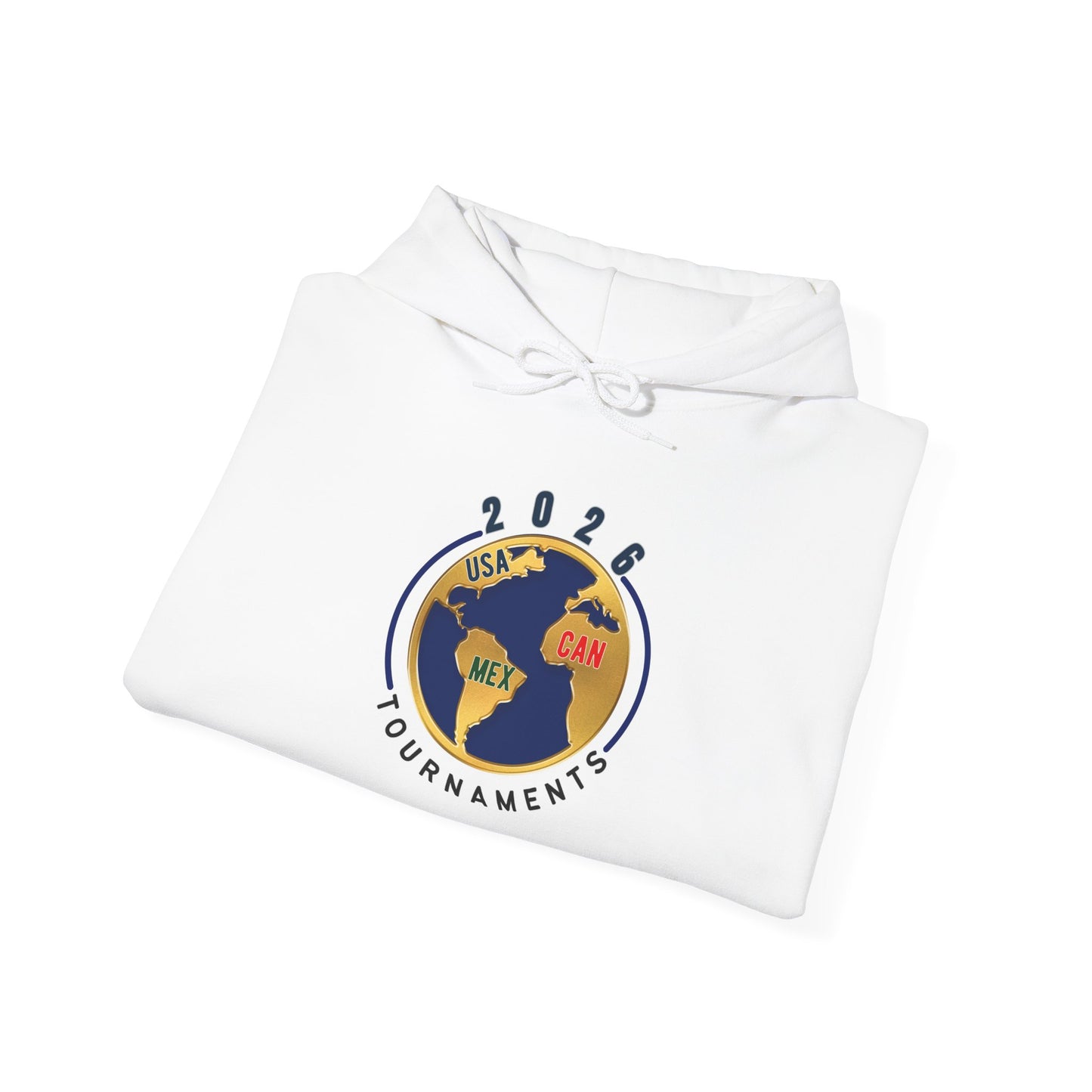 2026 Canada Mexico USA Tournament Hoodie — Map Badge Hoodie