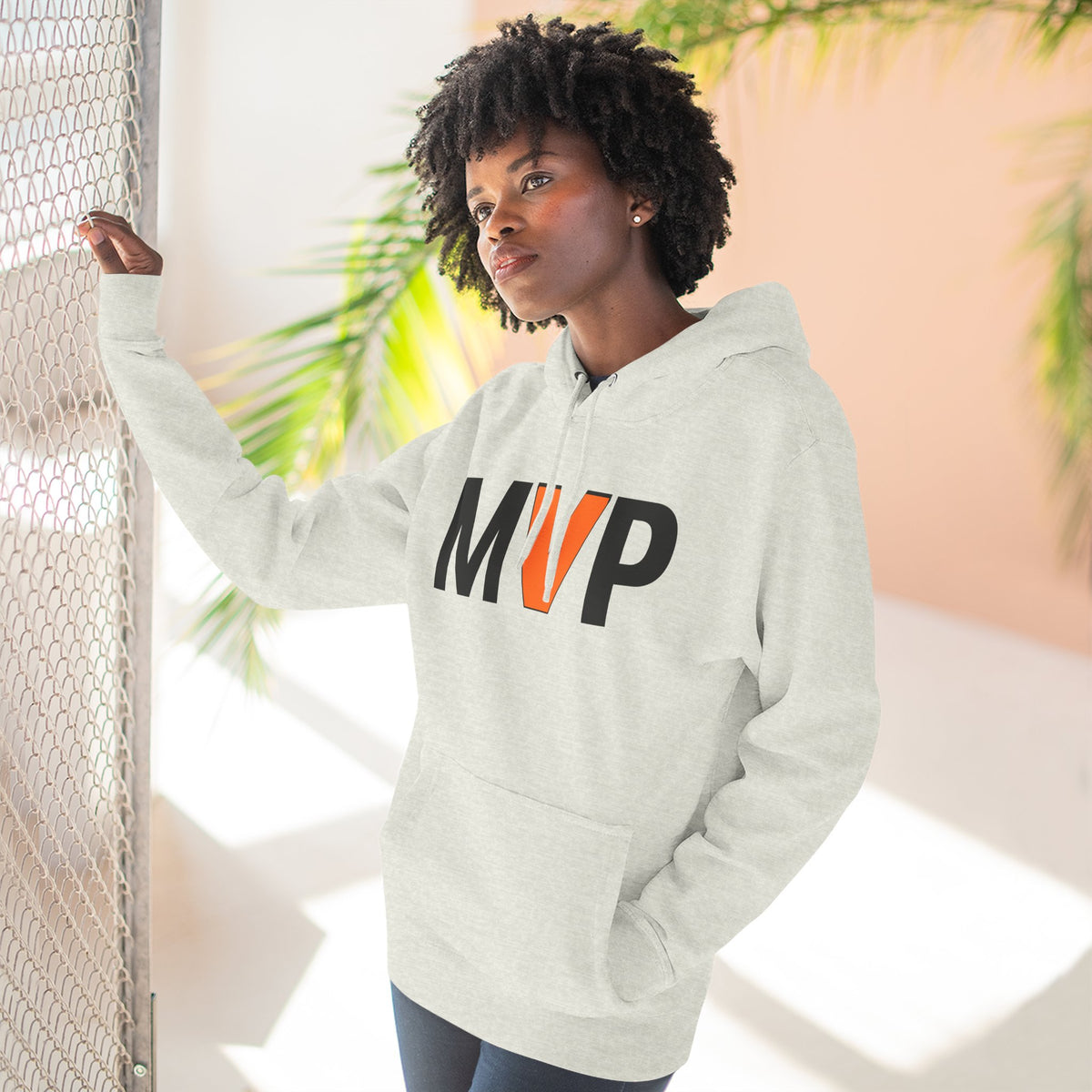 MVP Graphic Hoodie – Bold Fleece Pullover for Athletes & Fans
