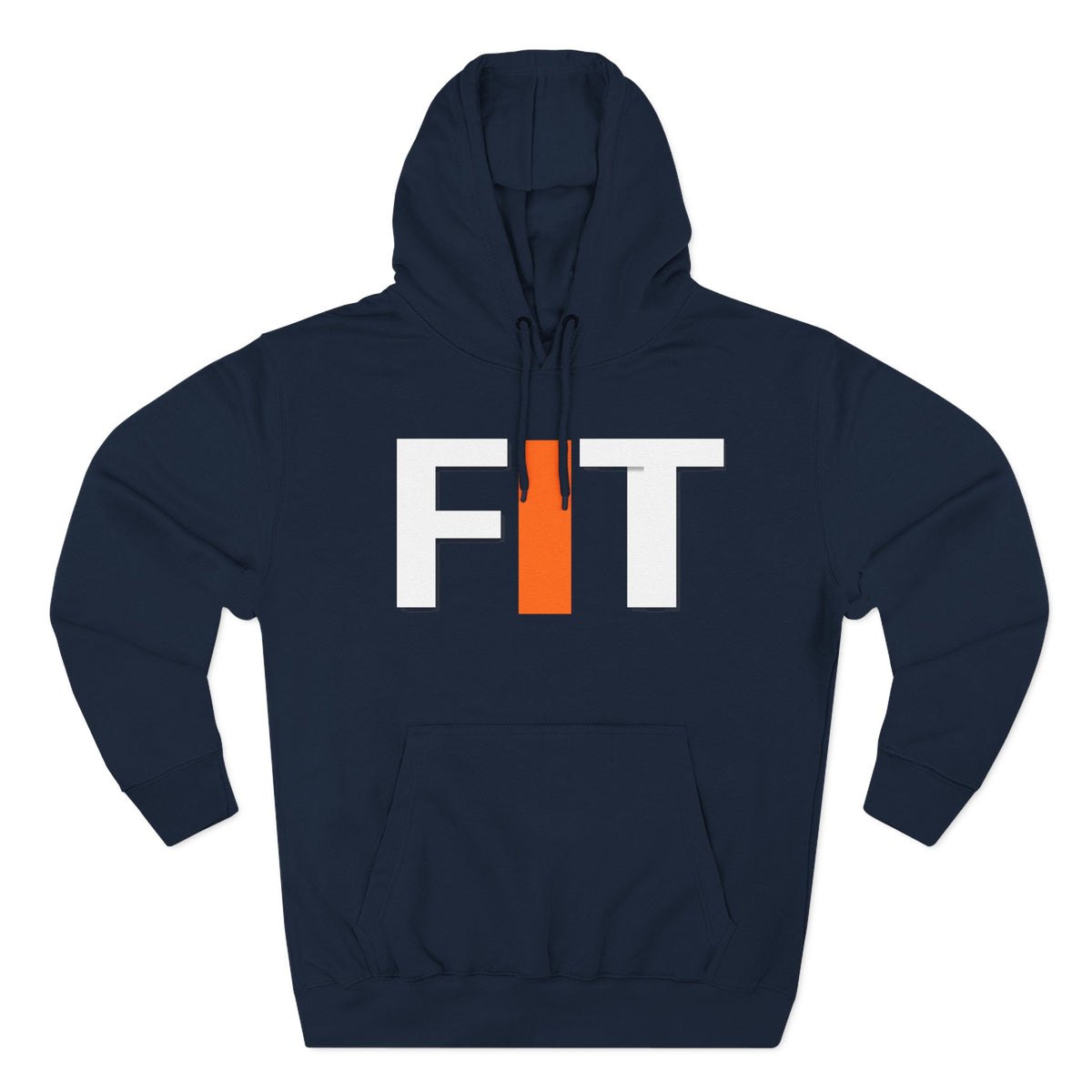 FIT Graphic Hoodie – Bold Minimalist Fleece Pullover