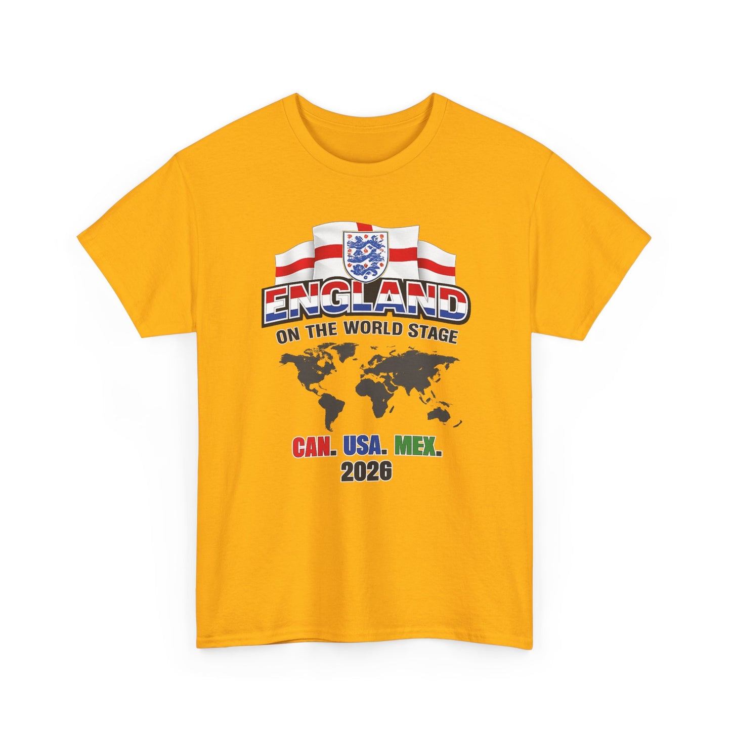 England Soccer 2026 World Stage Tee | Canada Mexico USA Soccer
