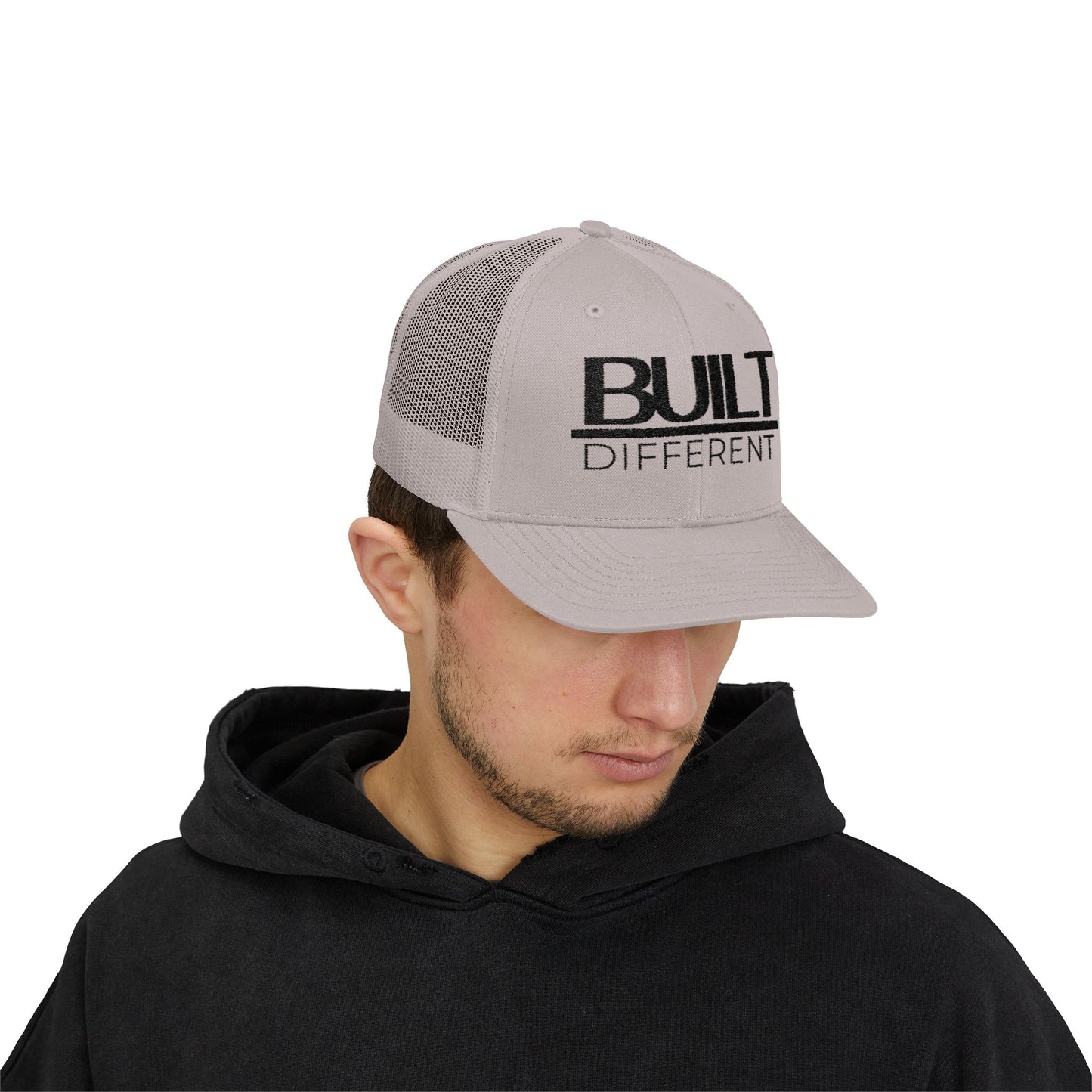 Built Different Snapback Trucker Cap