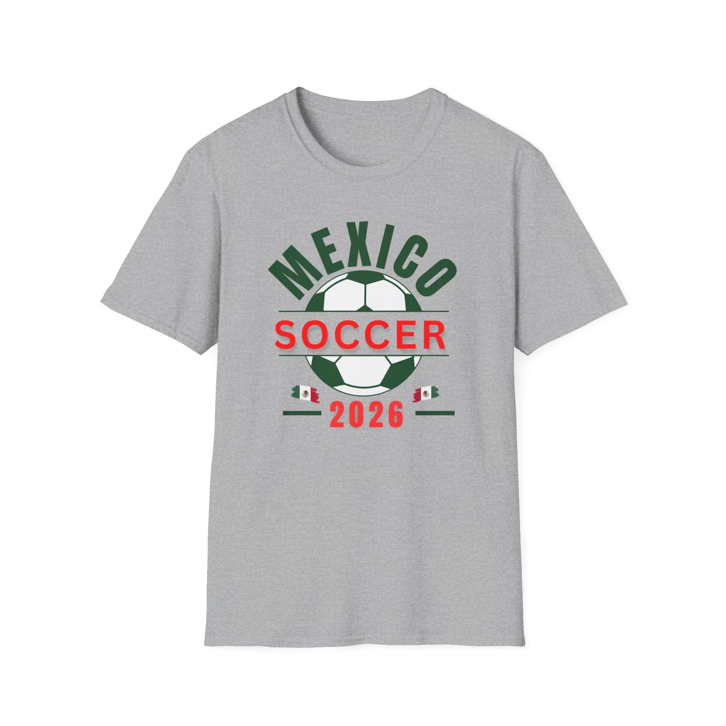 Mexico Soccer 2026 Jersey T-Shirt | Mexico Football Design