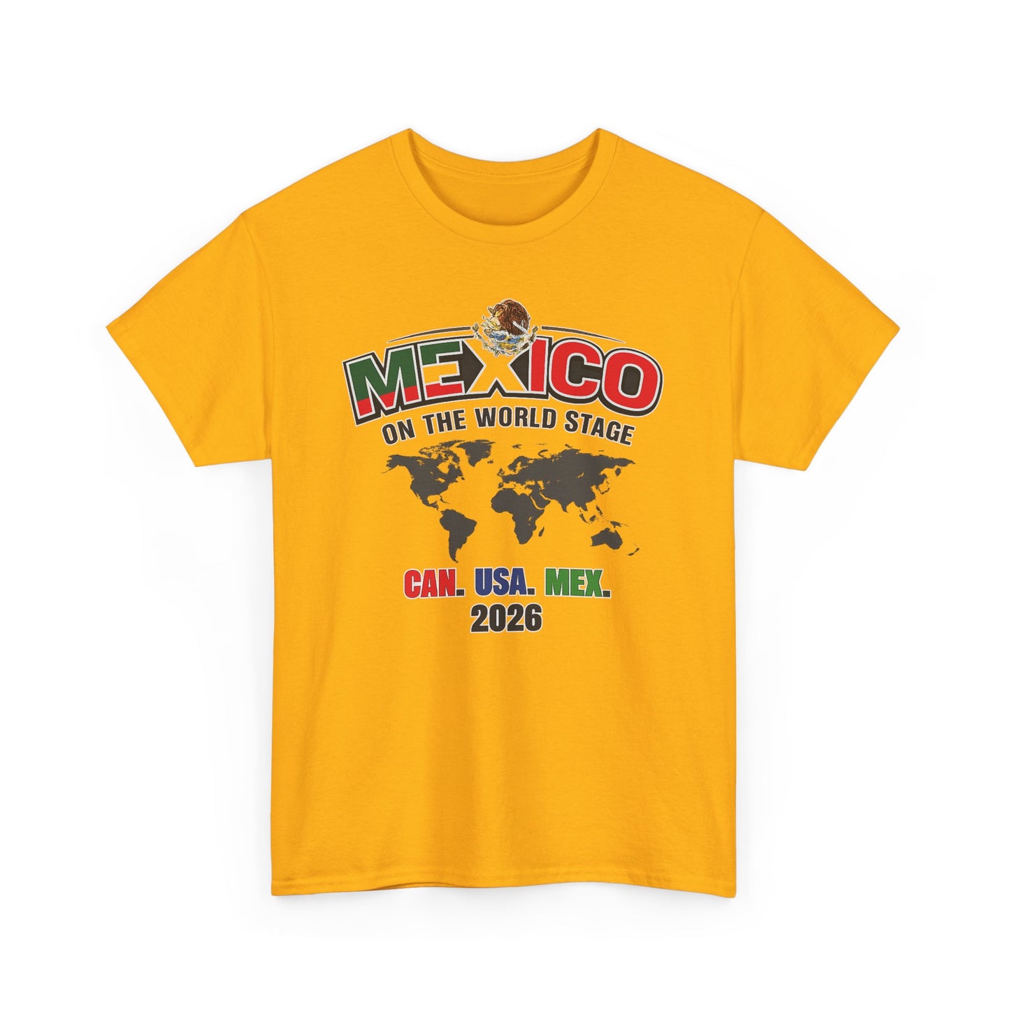 Mexico Soccer 2026 World Stage Tee | Canada Mexico USA Soccer