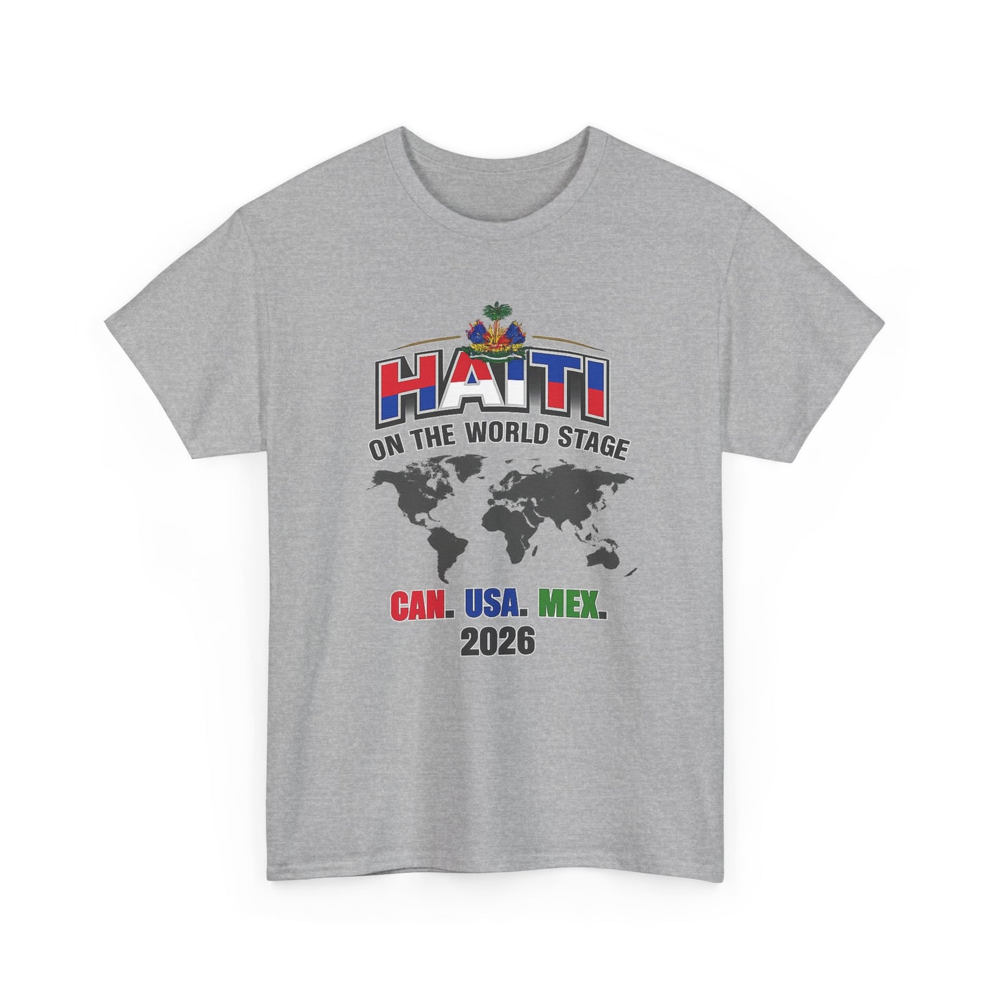 Haiti Soccer 2026 World Stage Tee | Canada Mexico USA Soccer