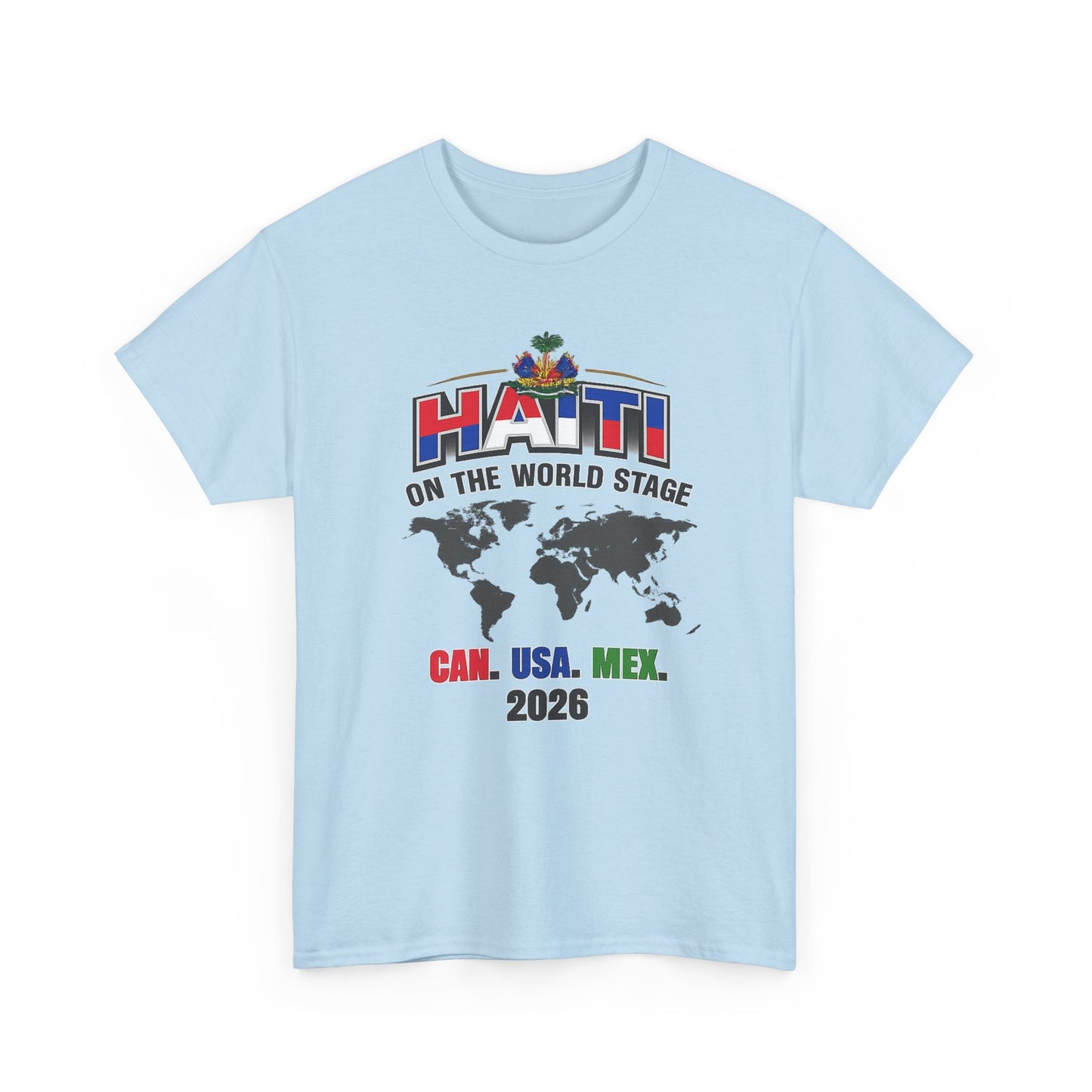 Haiti Soccer 2026 World Stage Tee | Canada Mexico USA Soccer