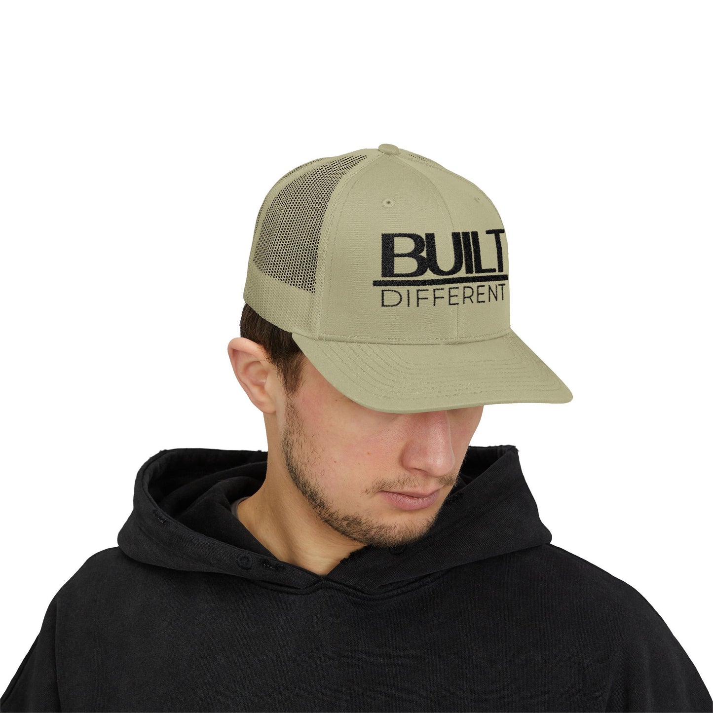 Built Different Snapback Trucker Cap