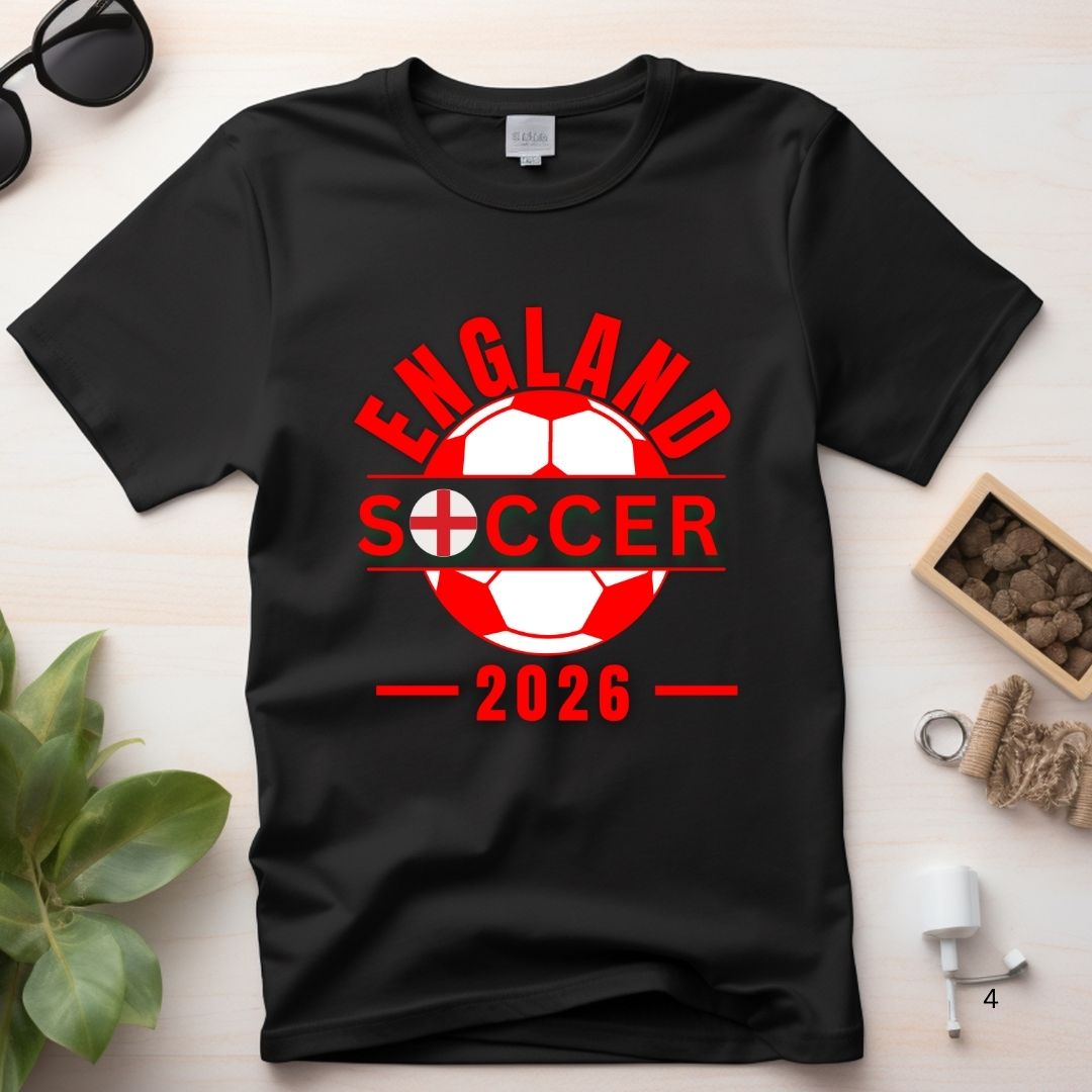 England Soccer 2026 Fan Tee