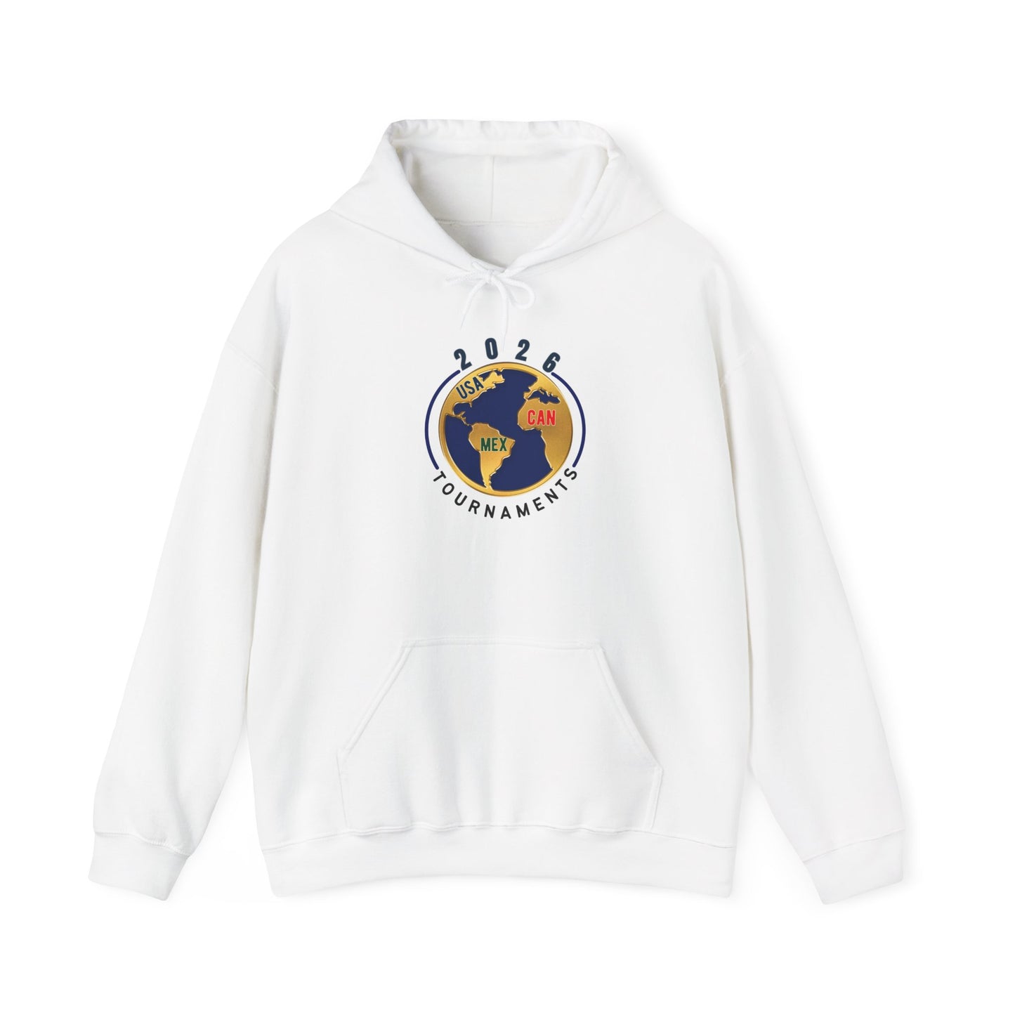 2026 Canada Mexico USA Tournament Hoodie — Map Badge Hoodie