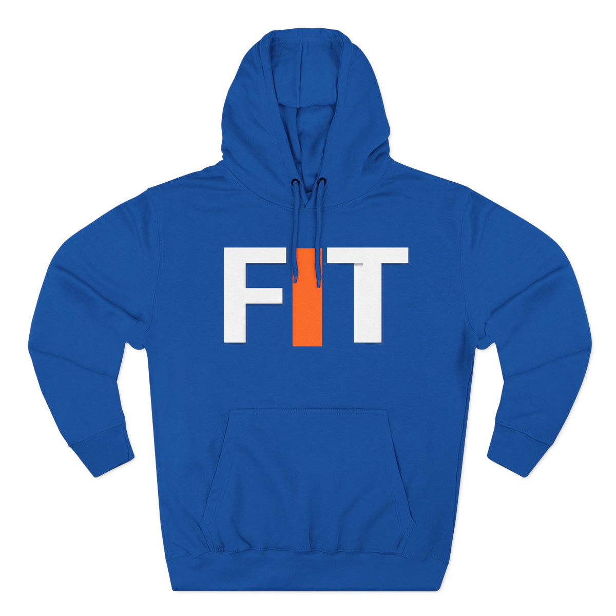 FIT Graphic Hoodie – Bold Minimalist Fleece Pullover