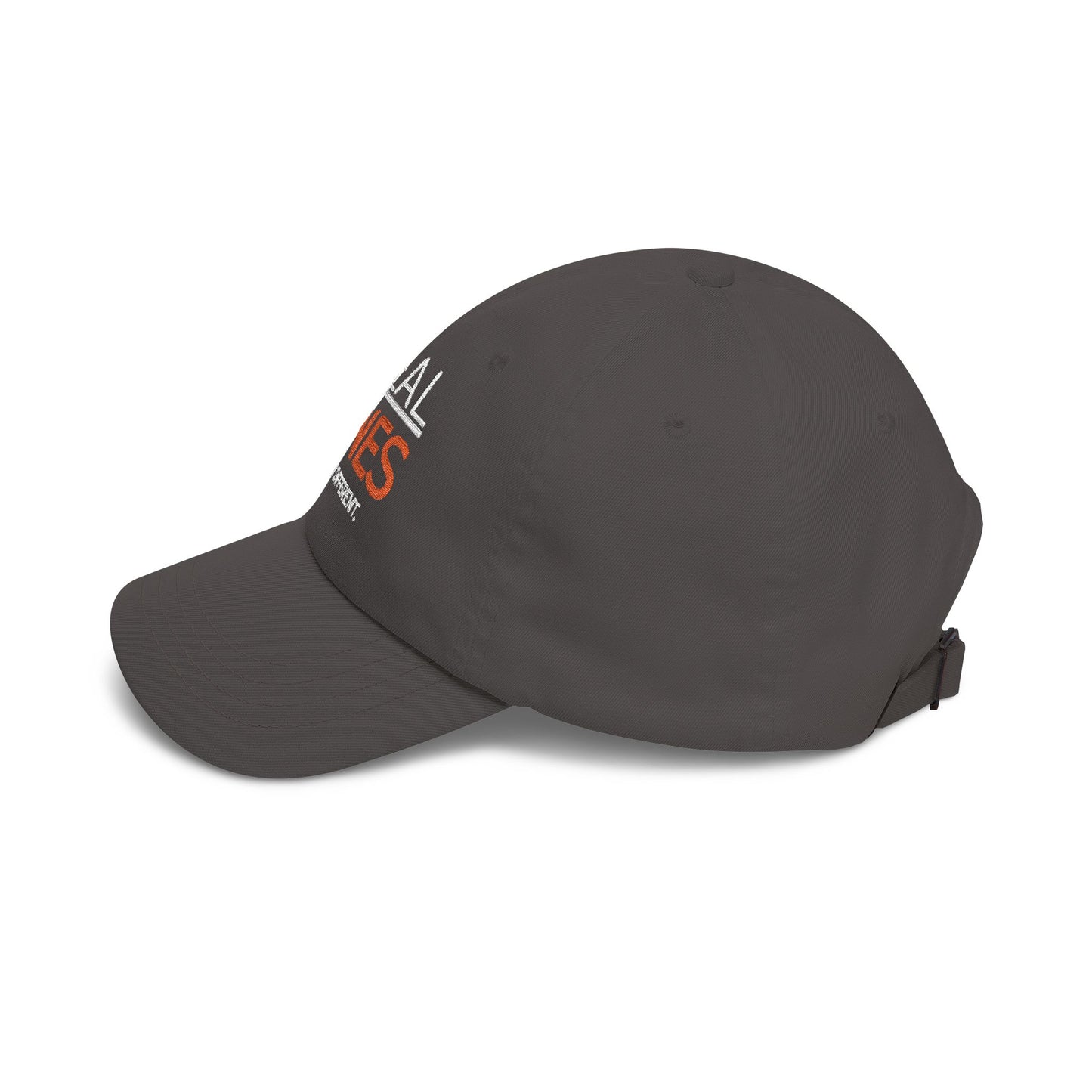 Real Ones Camo Dad Cap — "Real Ones Built Different" Embroidered Hat