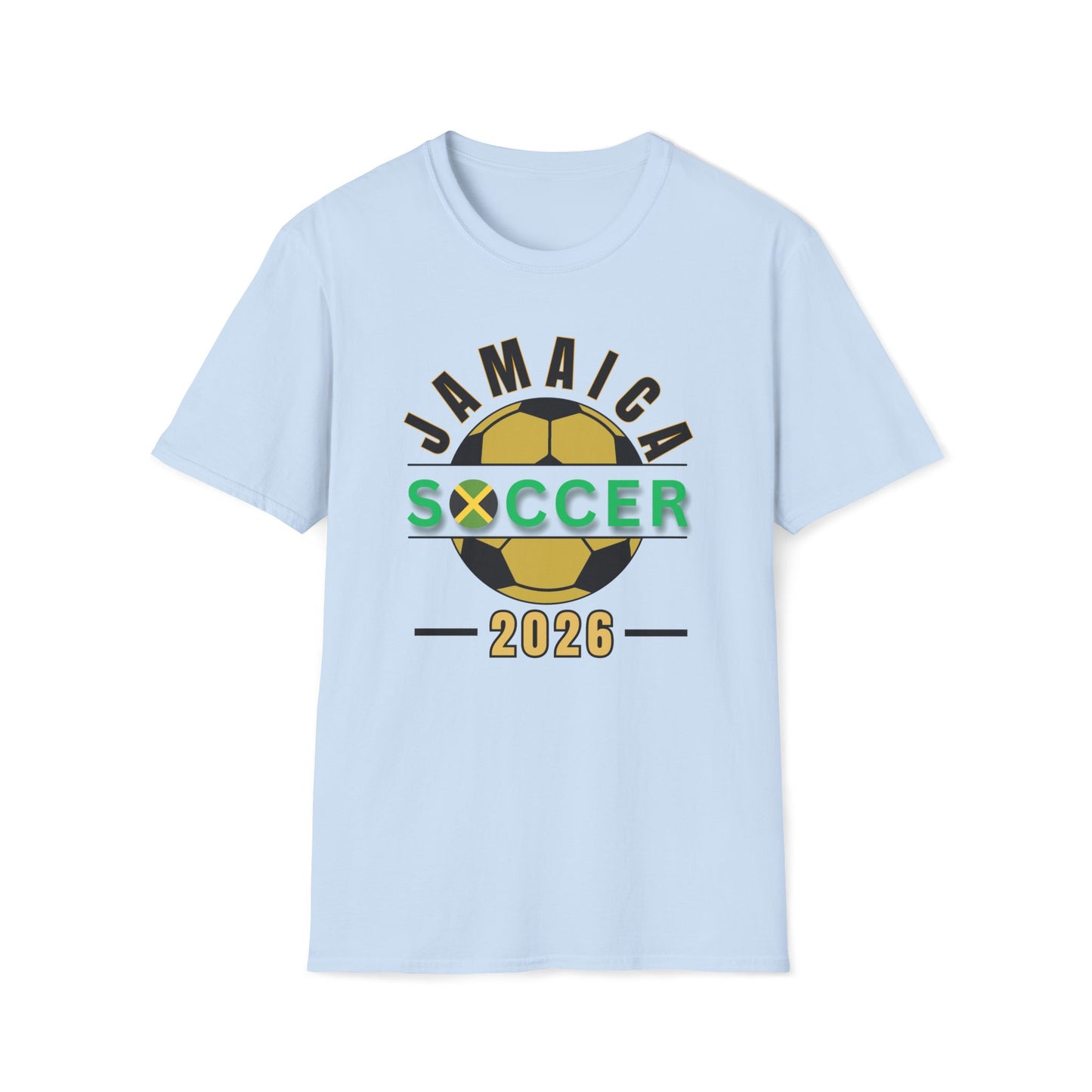 Jamaica Soccer 2026 T-Shirt | Jamaica Football Jersey Design