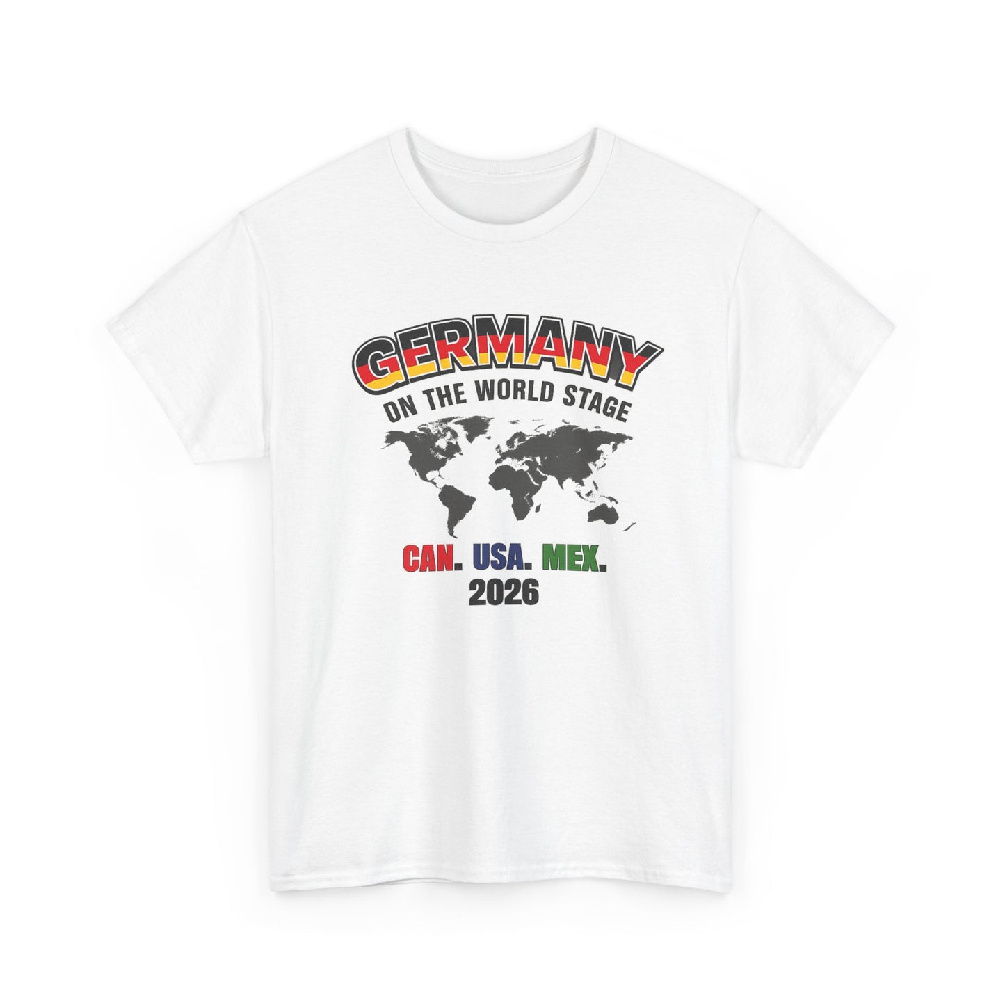 Germany Soccer 2026 Tee | World Stage Football Shirt | CAN USA MEX International Pride